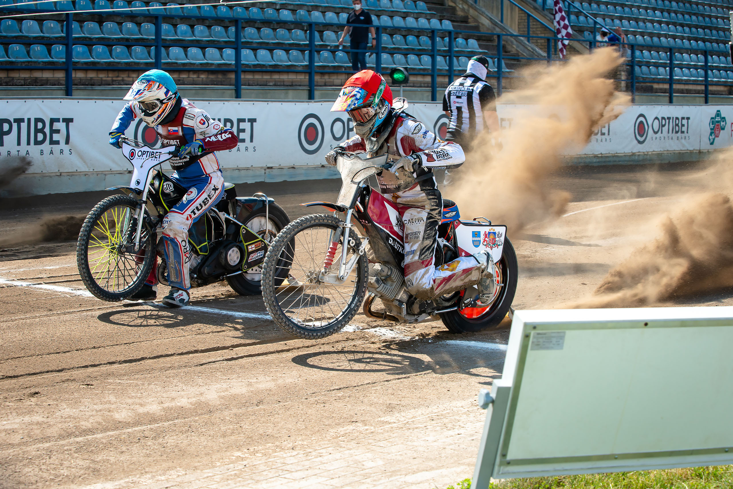 FIM Speedway U21 World Championship Qualifying Round 1 / 2021-06-12. Fotogrāfs Romualds Rubenis un Artemijs Stašāns