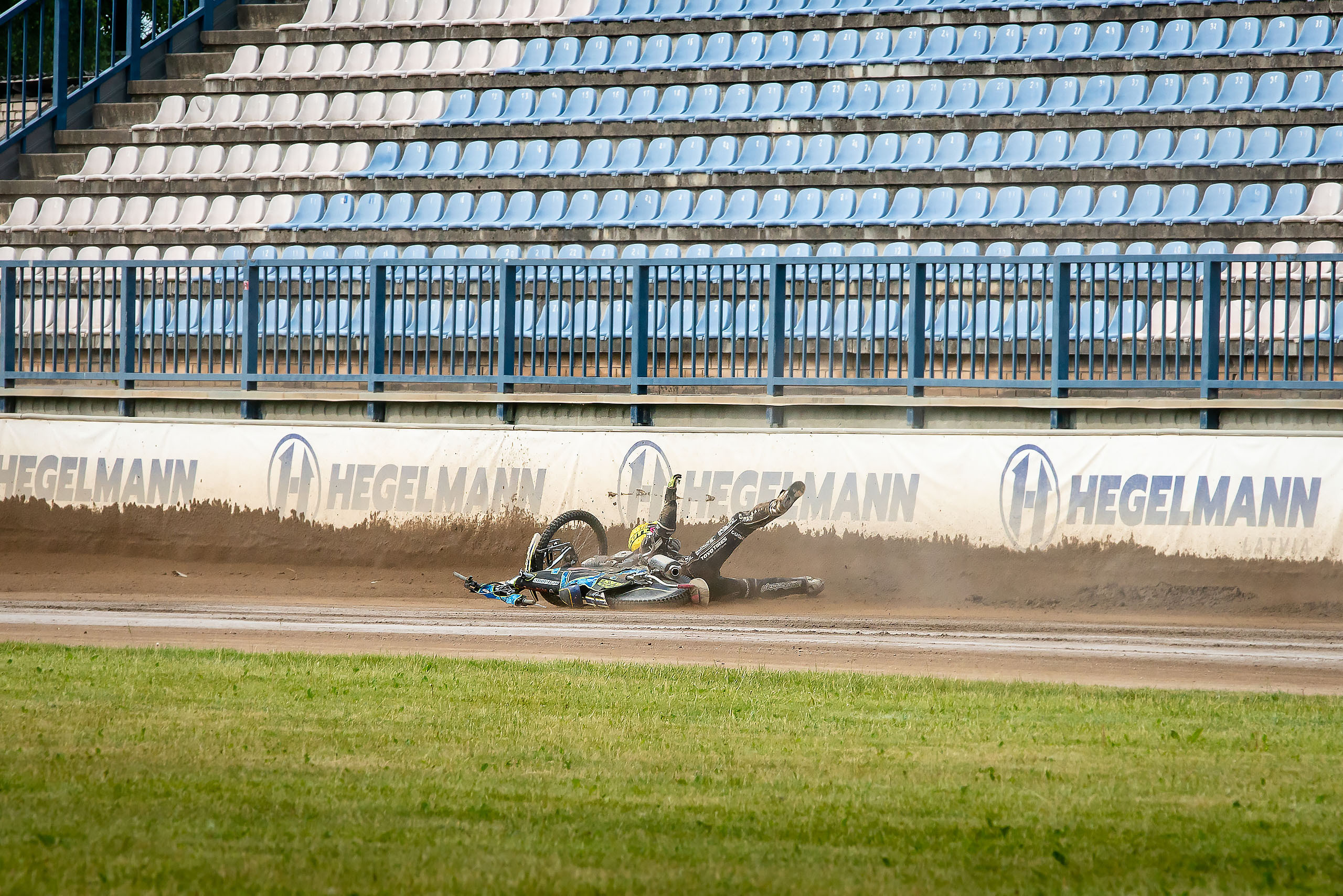 FIM Speedway U21 World Championship Qualifying Round 1 / 2021-06-12. Fotogrāfs Romualds Rubenis un Artemijs Stašāns
