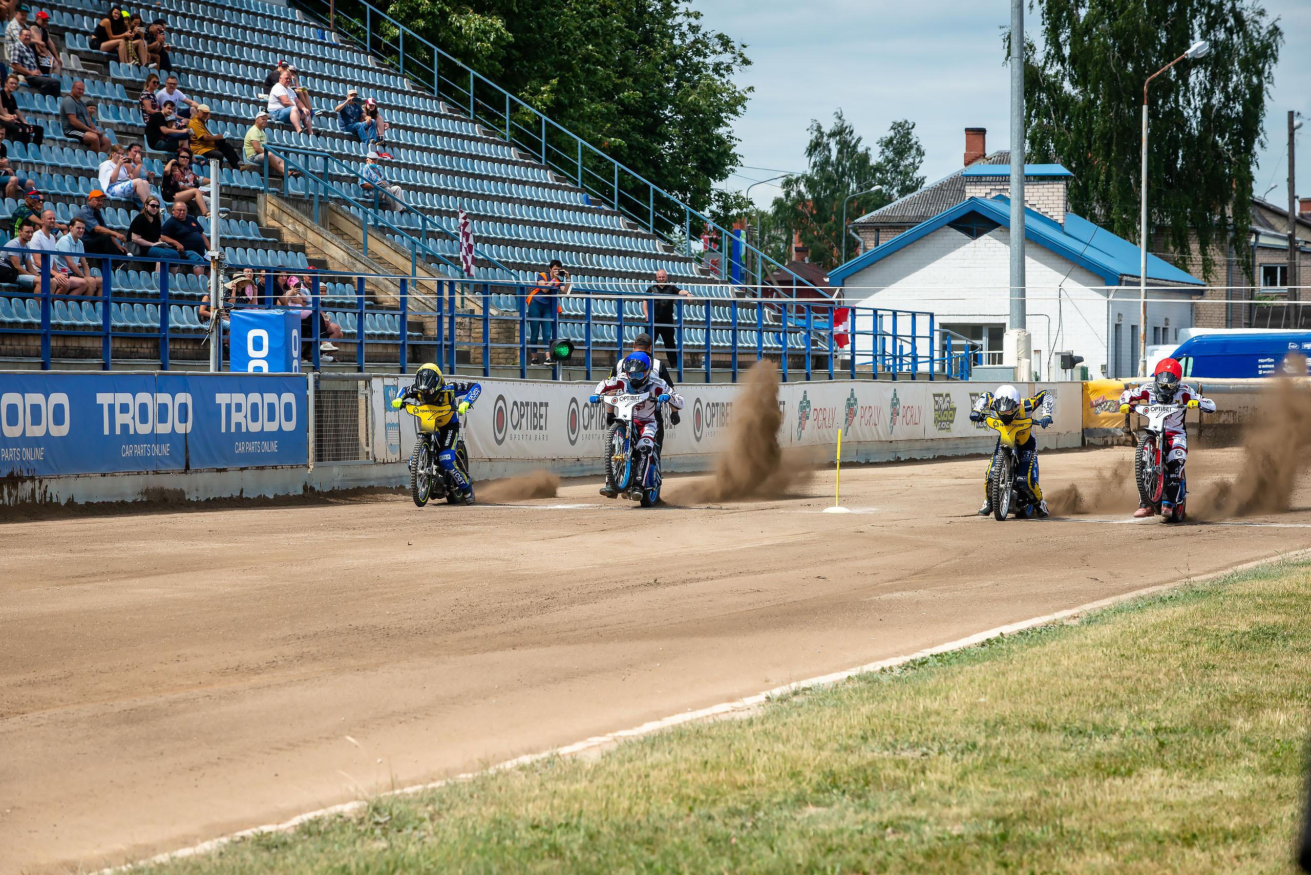 Optibet Lokomotiv Daugavpils 55 — 34 SpecHouse PSŻ Poznań / 2021-07-04. Fotogrāfs Romualds Rubenis un Artemijs Stašāns