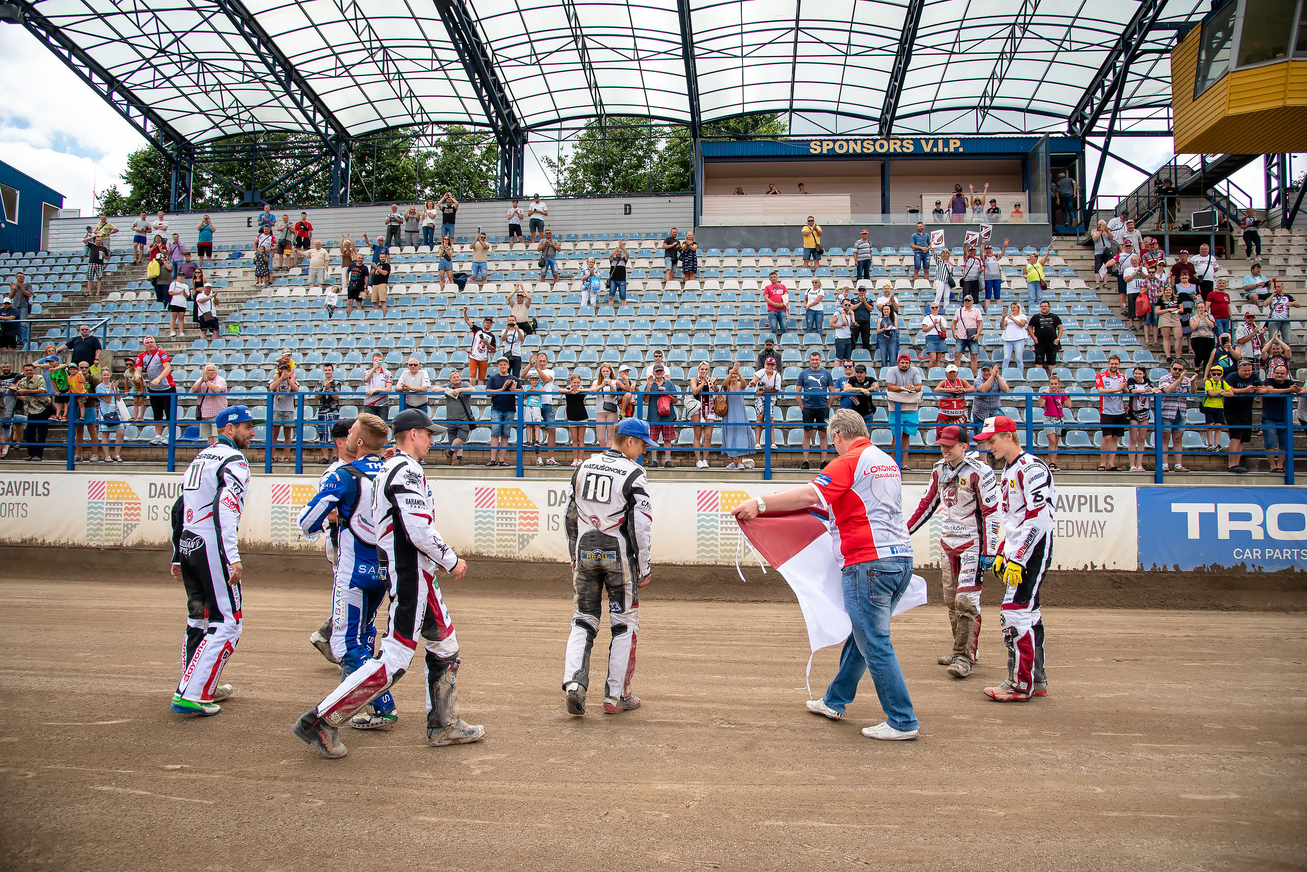 Optibet Lokomotiv Daugavpils 55 — 34 SpecHouse PSŻ Poznań / 2021-07-04. Fotogrāfs Romualds Rubenis un Artemijs Stašāns