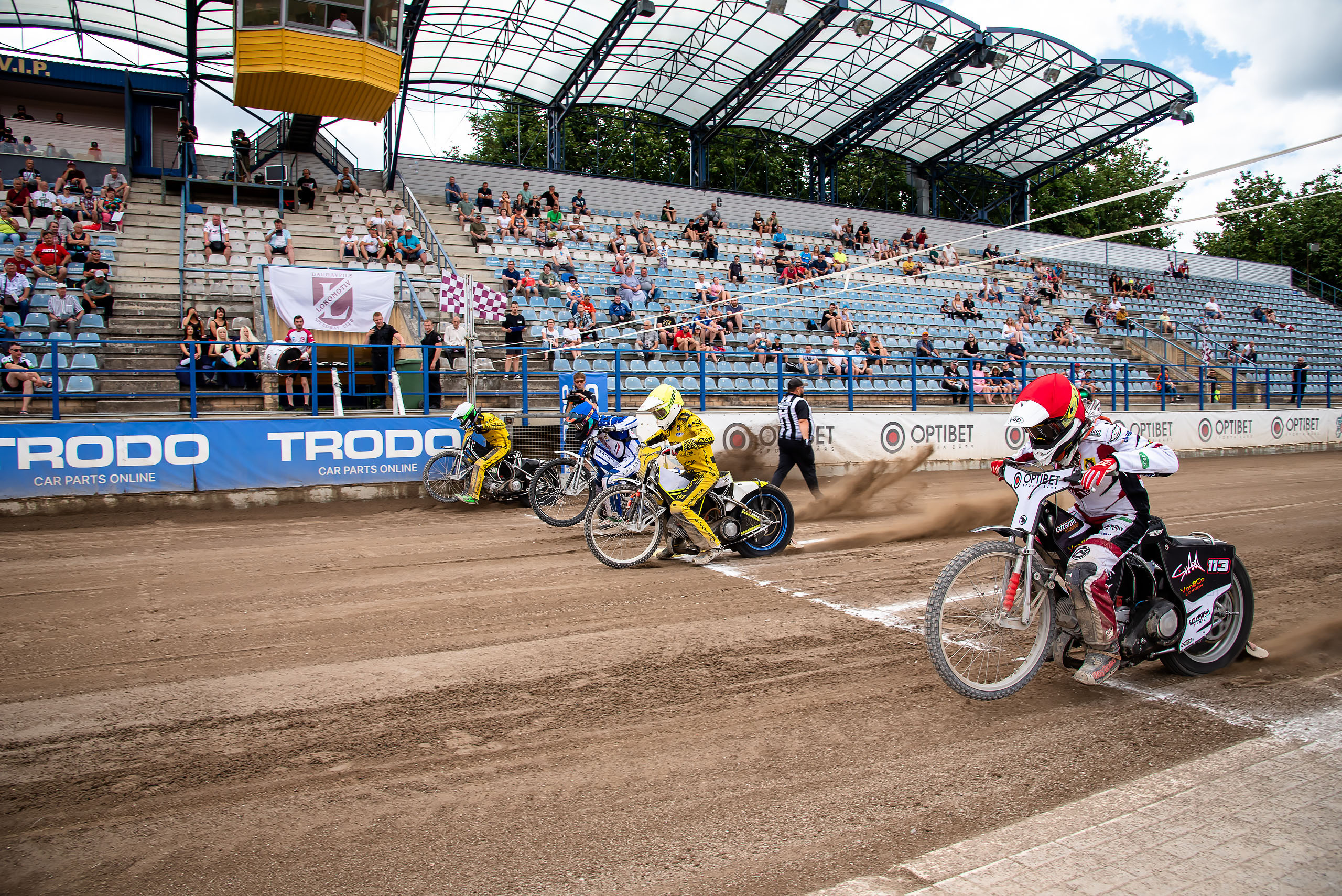 Optibet Lokomotiv Daugavpils 55 — 34 SpecHouse PSŻ Poznań / 2021-07-04. Fotogrāfs Romualds Rubenis un Artemijs Stašāns