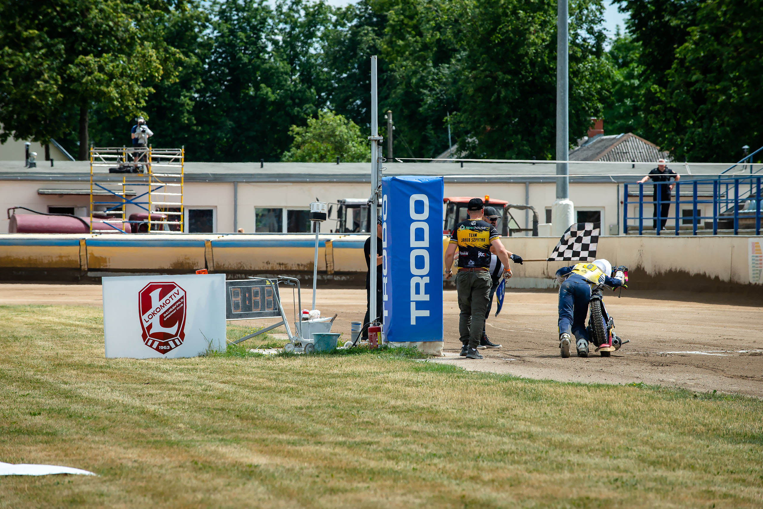 Optibet Lokomotiv Daugavpils 55 — 34 SpecHouse PSŻ Poznań / 2021-07-04. Fotogrāfs Romualds Rubenis un Artemijs Stašāns