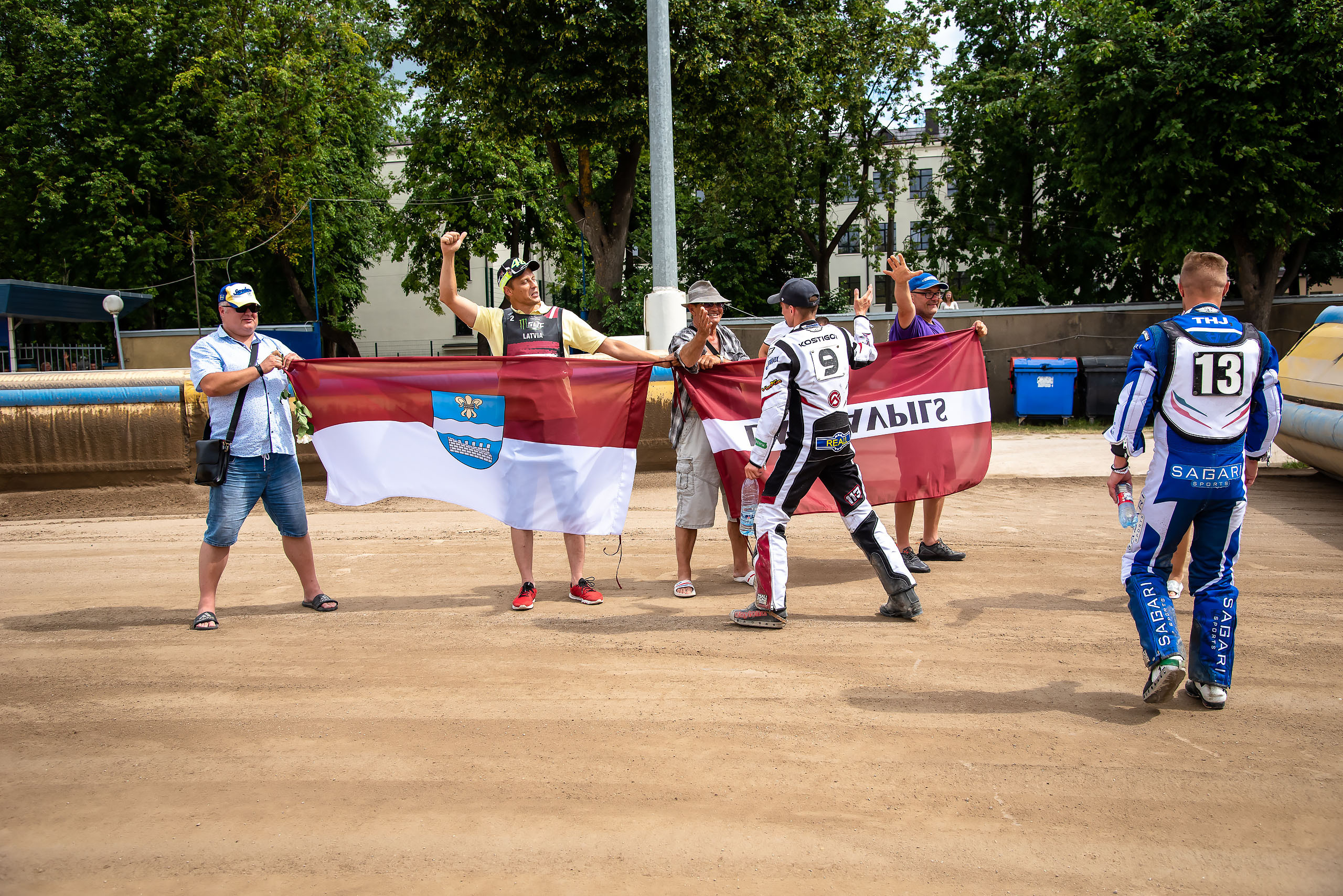 Optibet Lokomotiv Daugavpils 55 — 34 SpecHouse PSŻ Poznań / 2021-07-04. Fotogrāfs Romualds Rubenis un Artemijs Stašāns