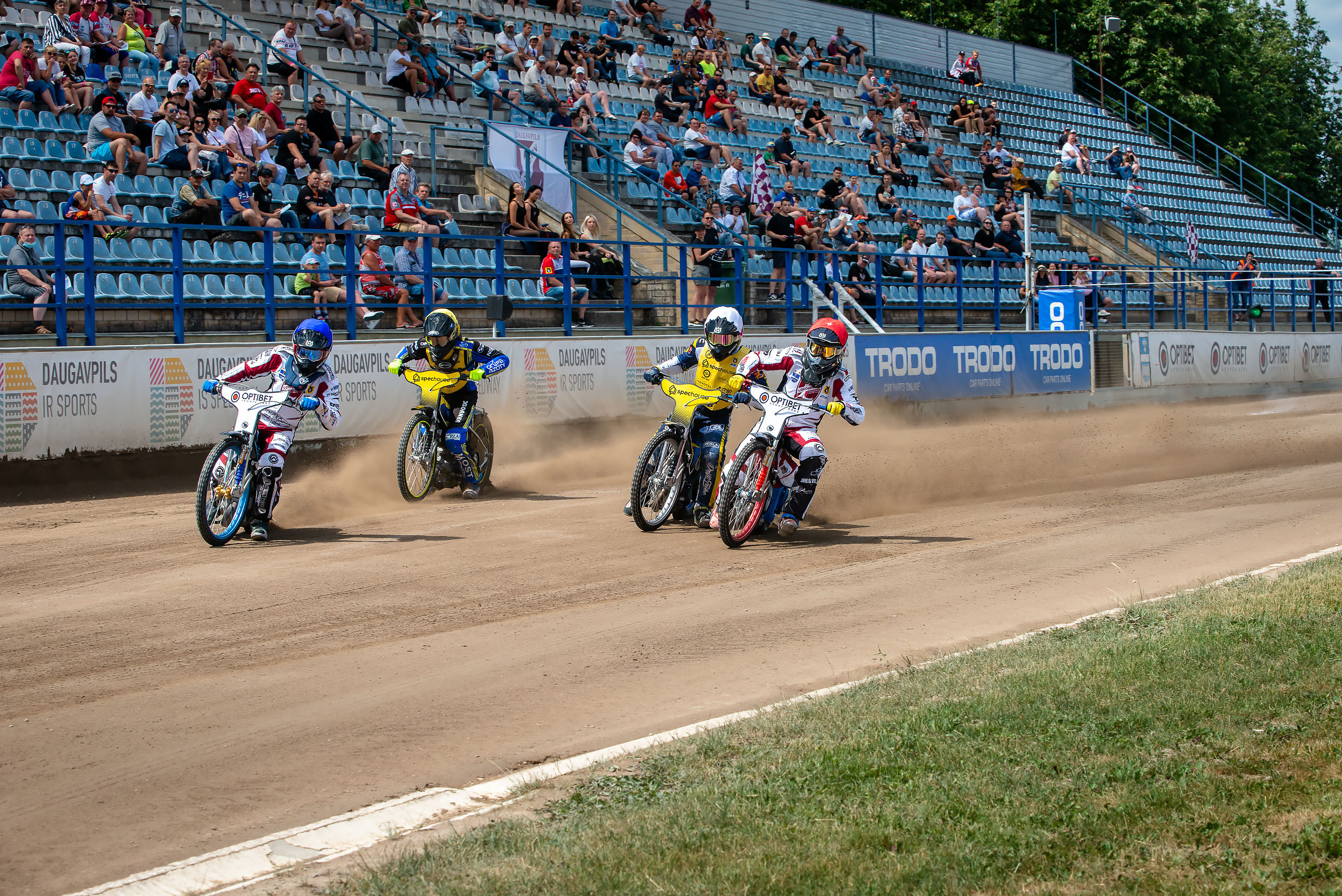 Optibet Lokomotiv Daugavpils 55 — 34 SpecHouse PSŻ Poznań / 2021-07-04. Fotogrāfs Romualds Rubenis un Artemijs Stašāns