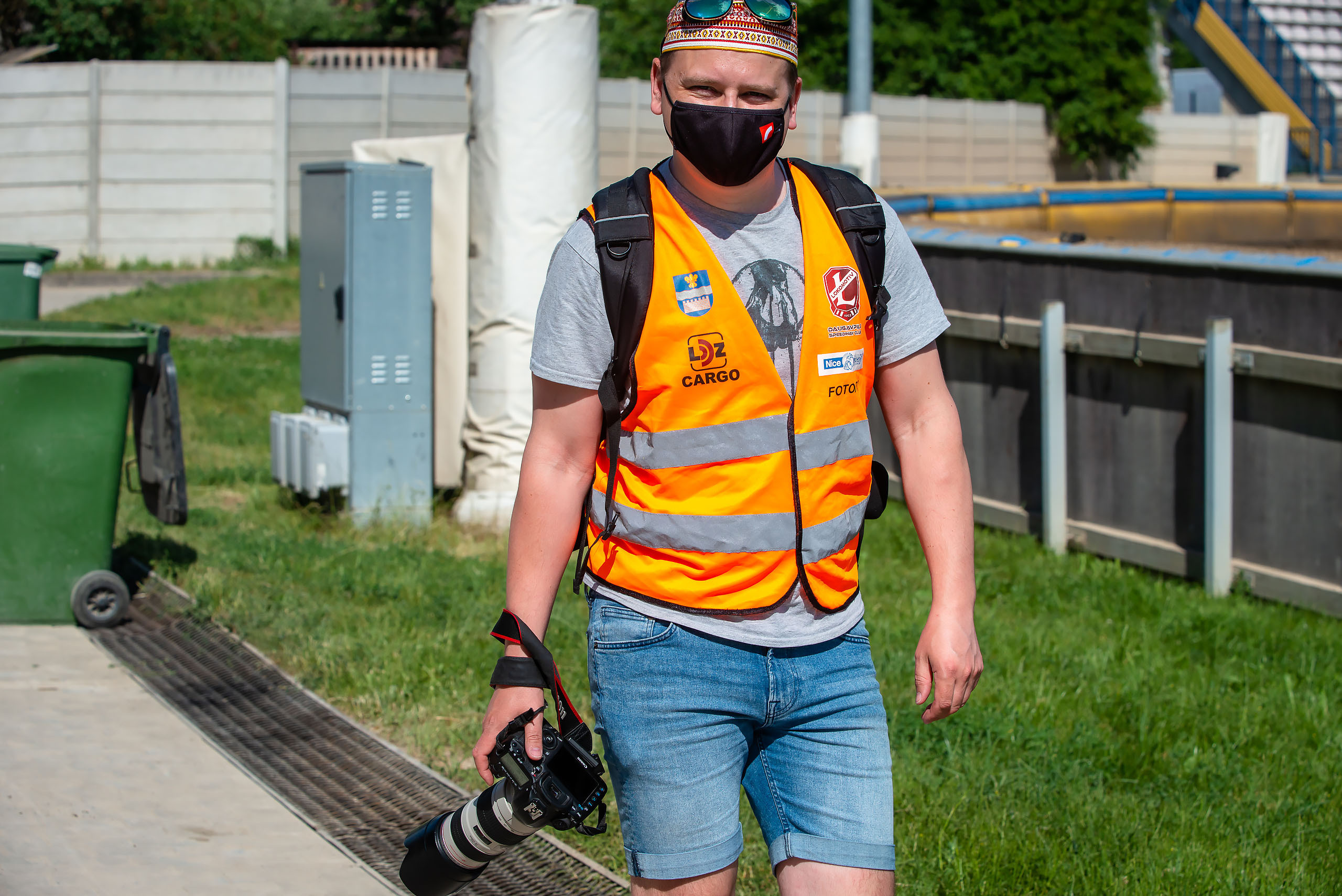 FIM Speedway U21 World Championship Qualifying Round 1 / 2021-06-12. Fotogrāfs Romualds Rubenis un Artemijs Stašāns
