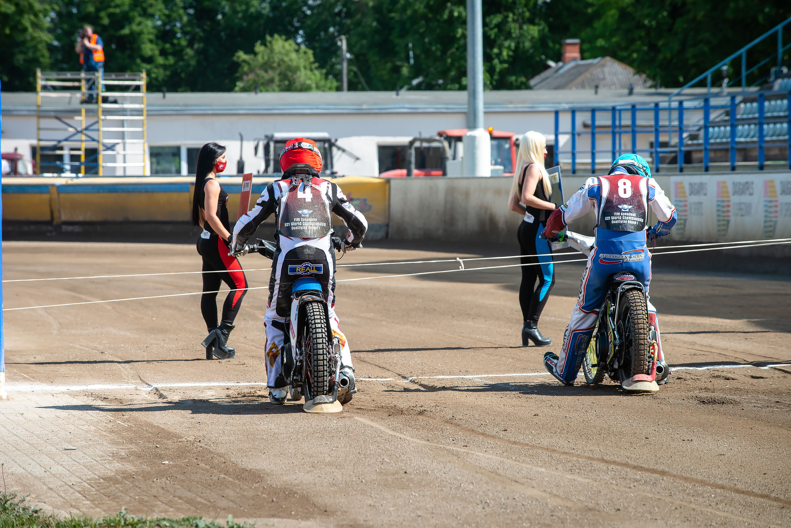 FIM Speedway U21 World Championship Qualifying Round 1 / 2021-06-12. Fotogrāfs Romualds Rubenis un Artemijs Stašāns
