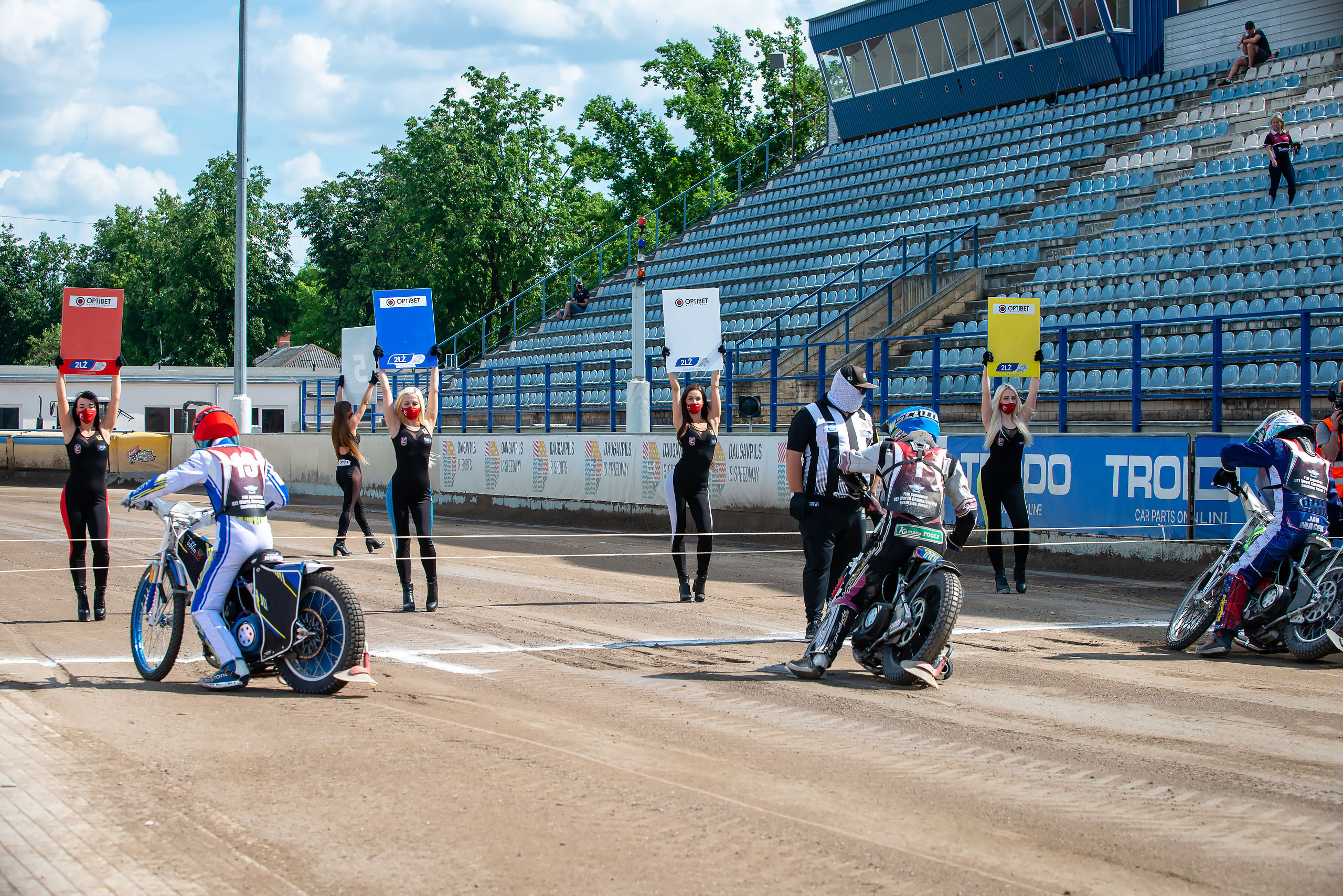 FIM Speedway U21 World Championship Qualifying Round 1 / 2021-06-12. Fotogrāfs Romualds Rubenis un Artemijs Stašāns