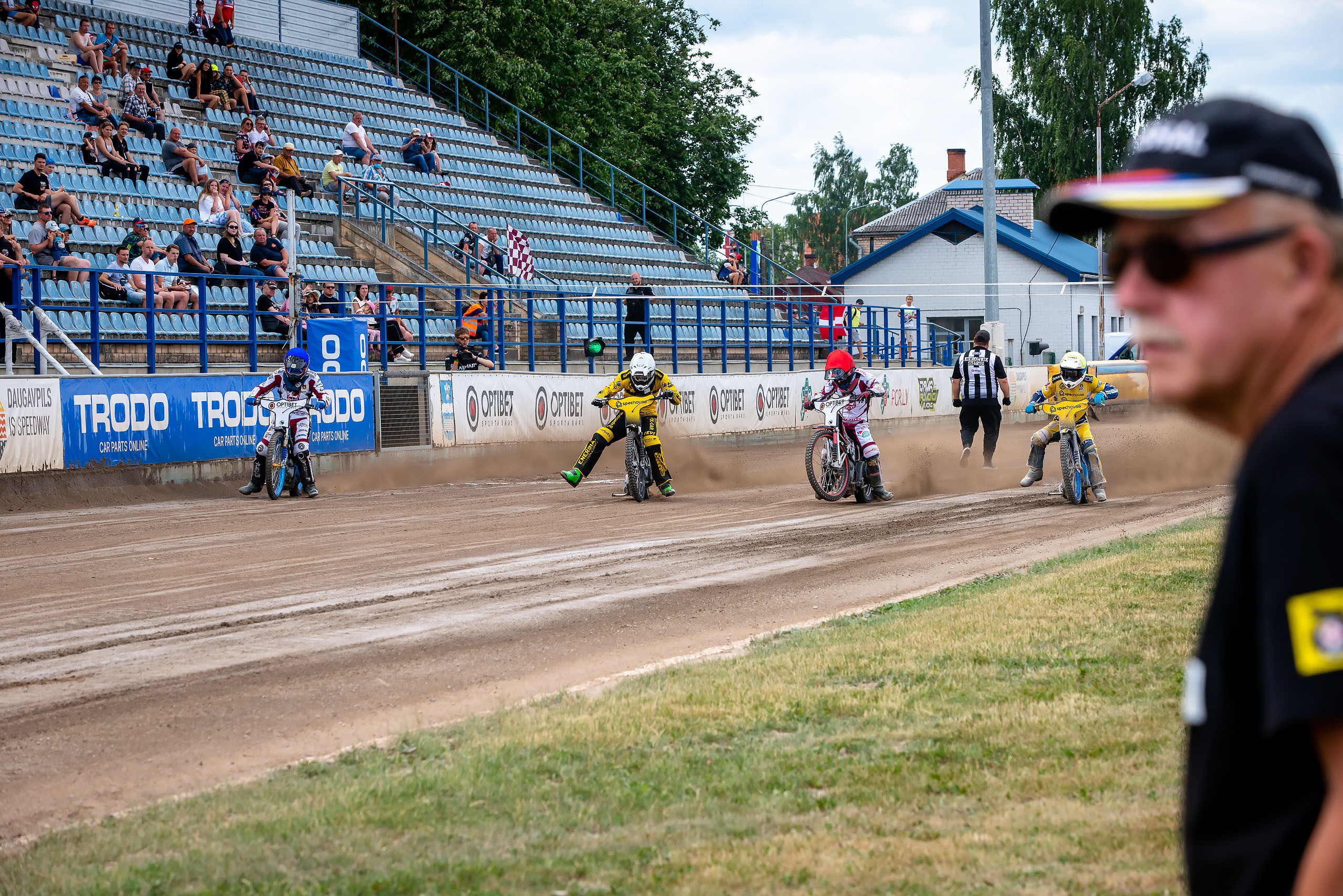 Optibet Lokomotiv Daugavpils 55 — 34 SpecHouse PSŻ Poznań / 2021-07-04. Fotogrāfs Romualds Rubenis un Artemijs Stašāns