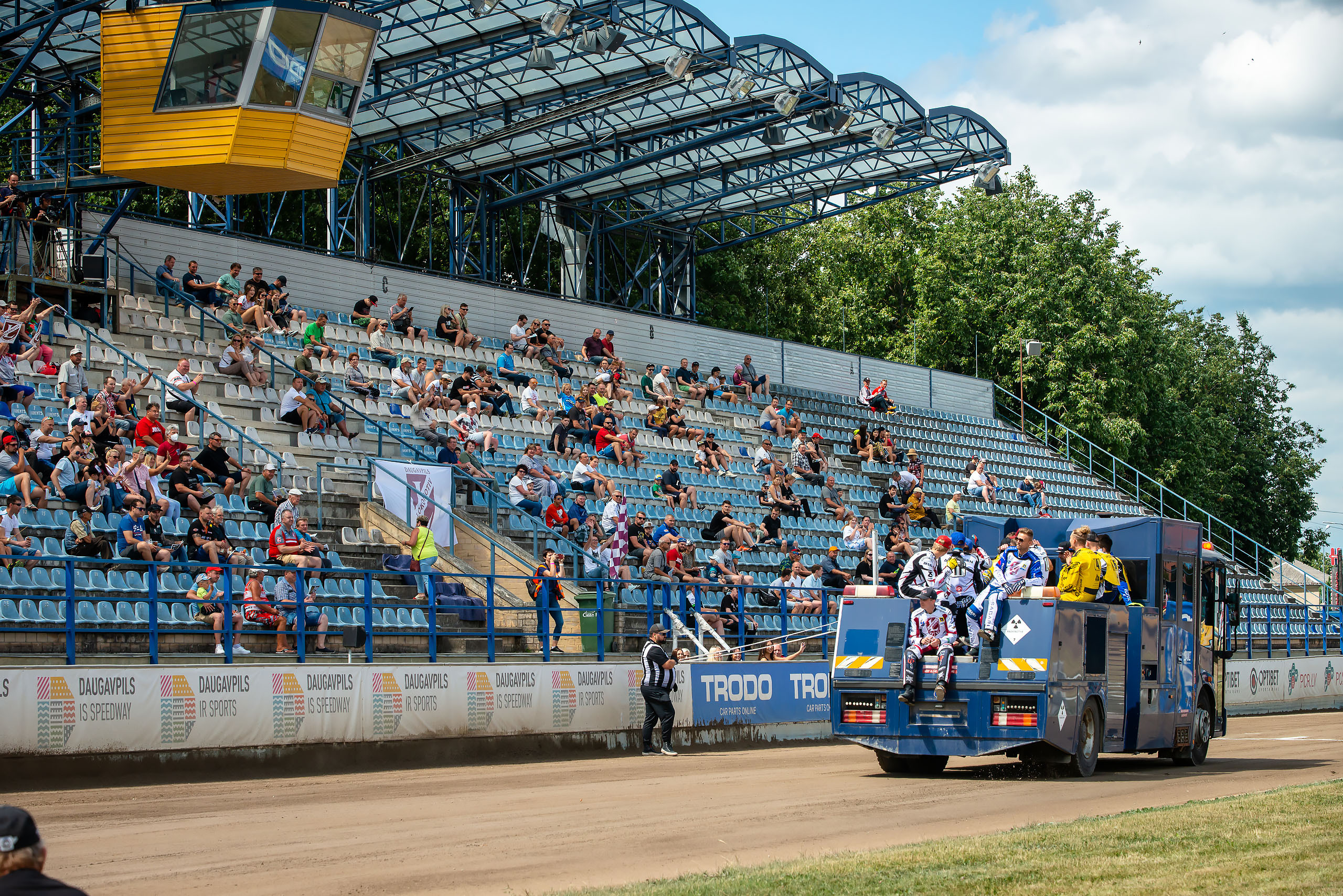 Optibet Lokomotiv Daugavpils 55 — 34 SpecHouse PSŻ Poznań / 2021-07-04. Fotogrāfs Romualds Rubenis un Artemijs Stašāns