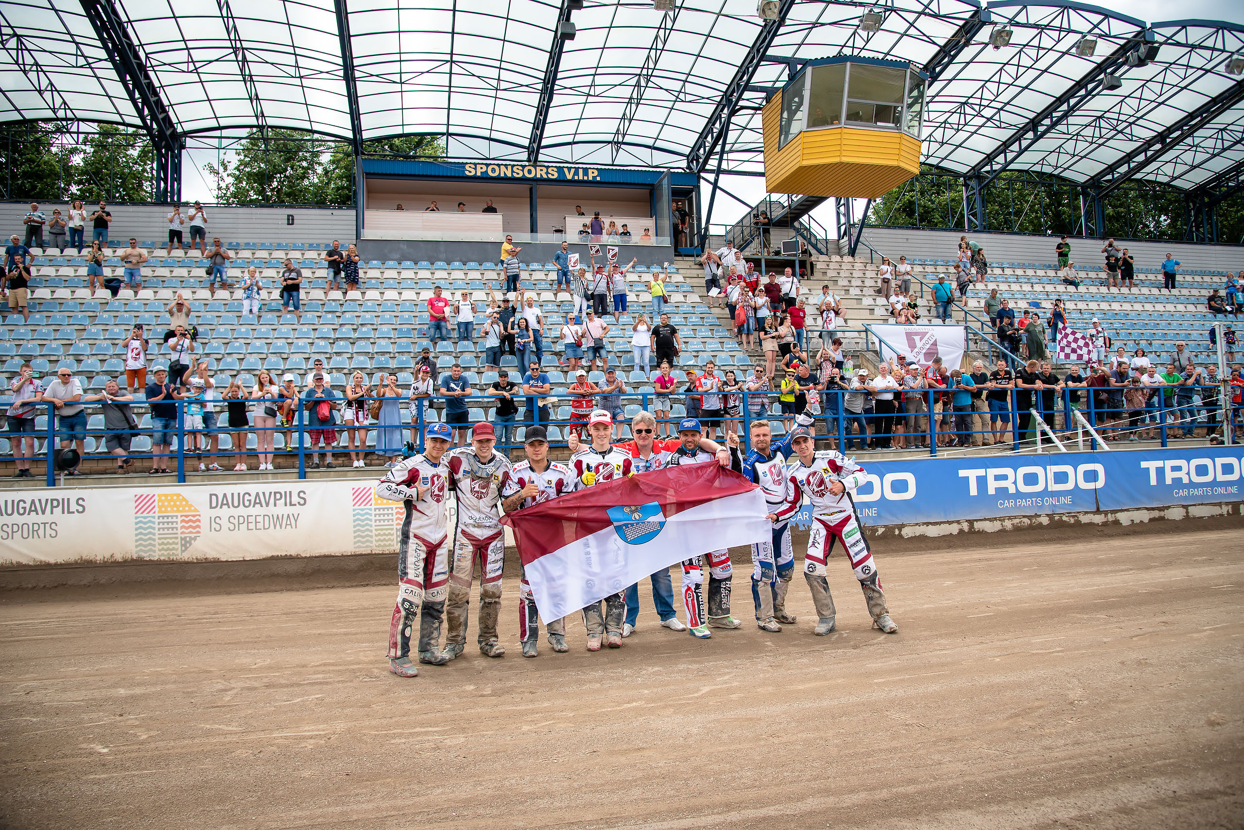 Optibet Lokomotiv Daugavpils 55 — 34 SpecHouse PSŻ Poznań / 2021-07-04. Fotogrāfs Romualds Rubenis un Artemijs Stašāns