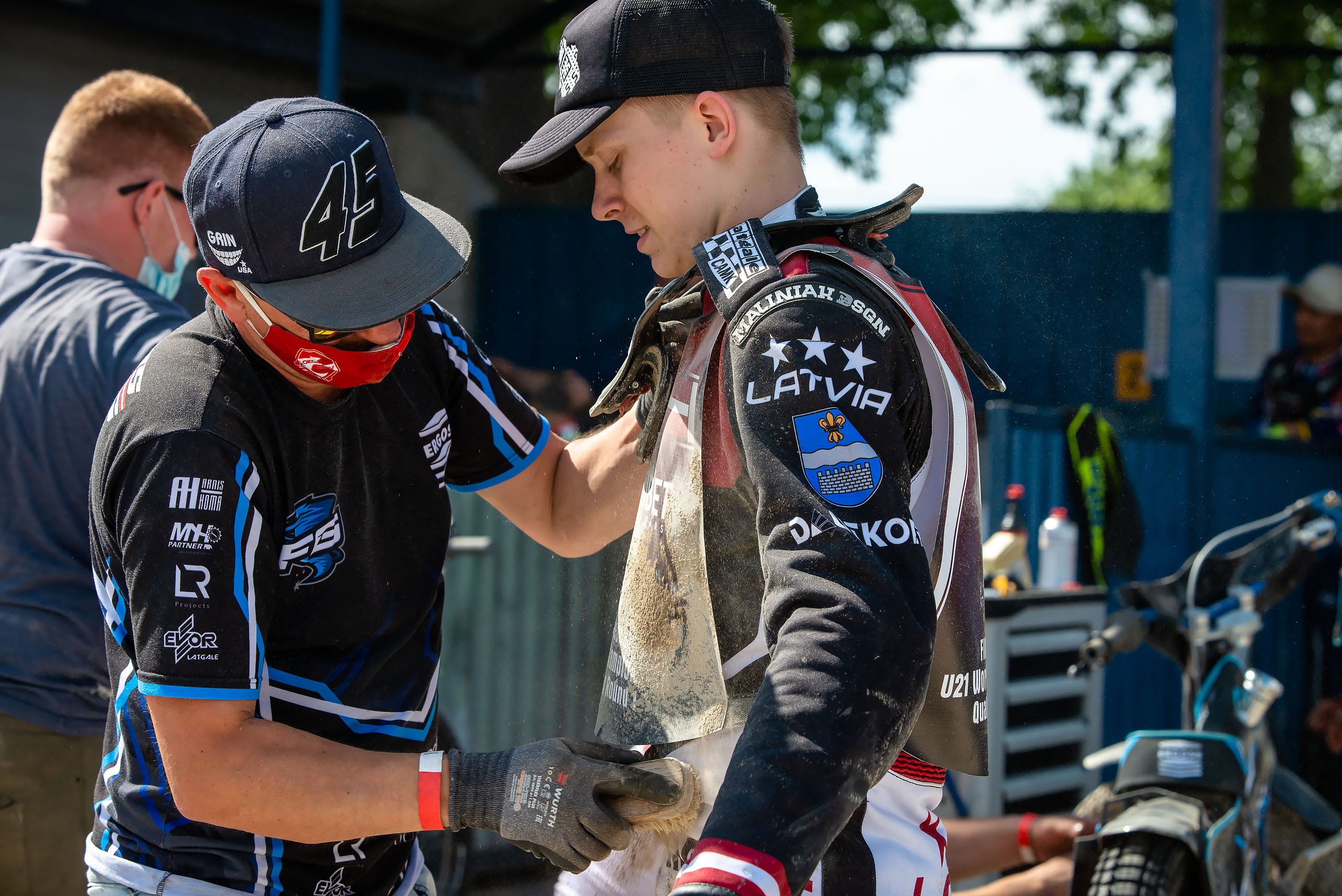 FIM Speedway U21 World Championship Qualifying Round 1 / 2021-06-12. Fotogrāfs Romualds Rubenis un Artemijs Stašāns