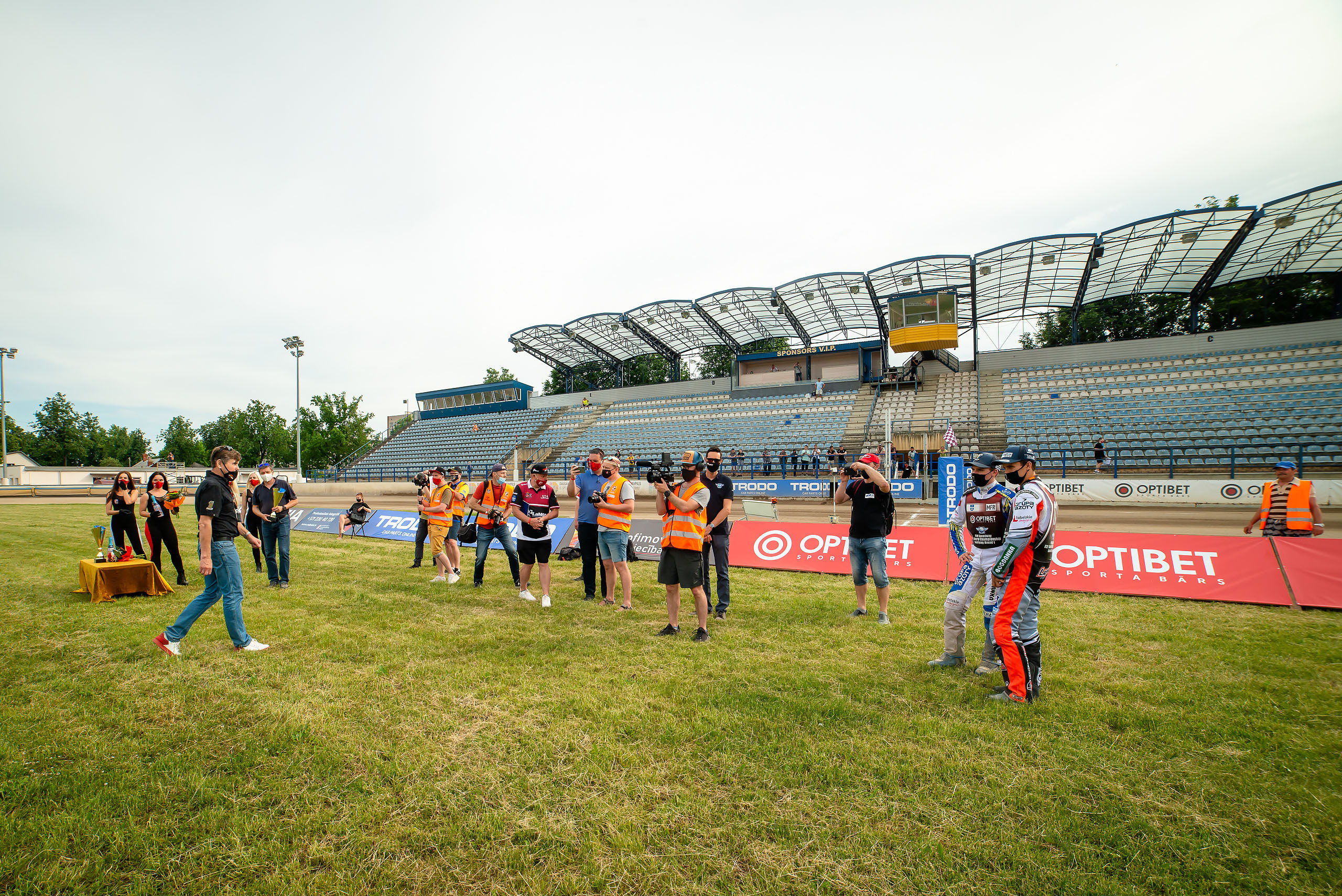 FIM Speedway U21 World Championship Qualifying Round 1 / 2021-06-12. Fotogrāfs Romualds Rubenis un Artemijs Stašāns