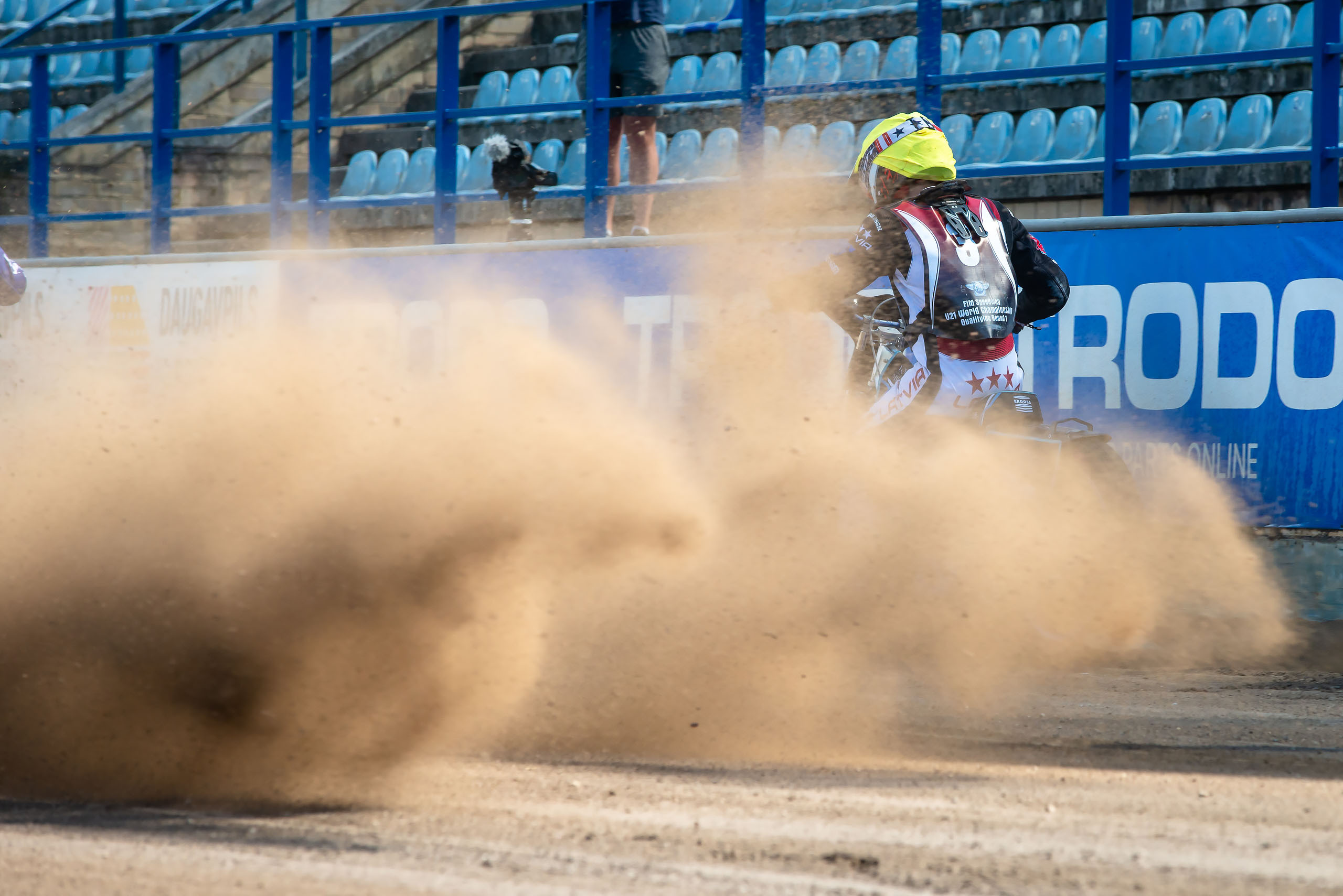 FIM Speedway U21 World Championship Qualifying Round 1 / 2021-06-12. Fotogrāfs Romualds Rubenis un Artemijs Stašāns