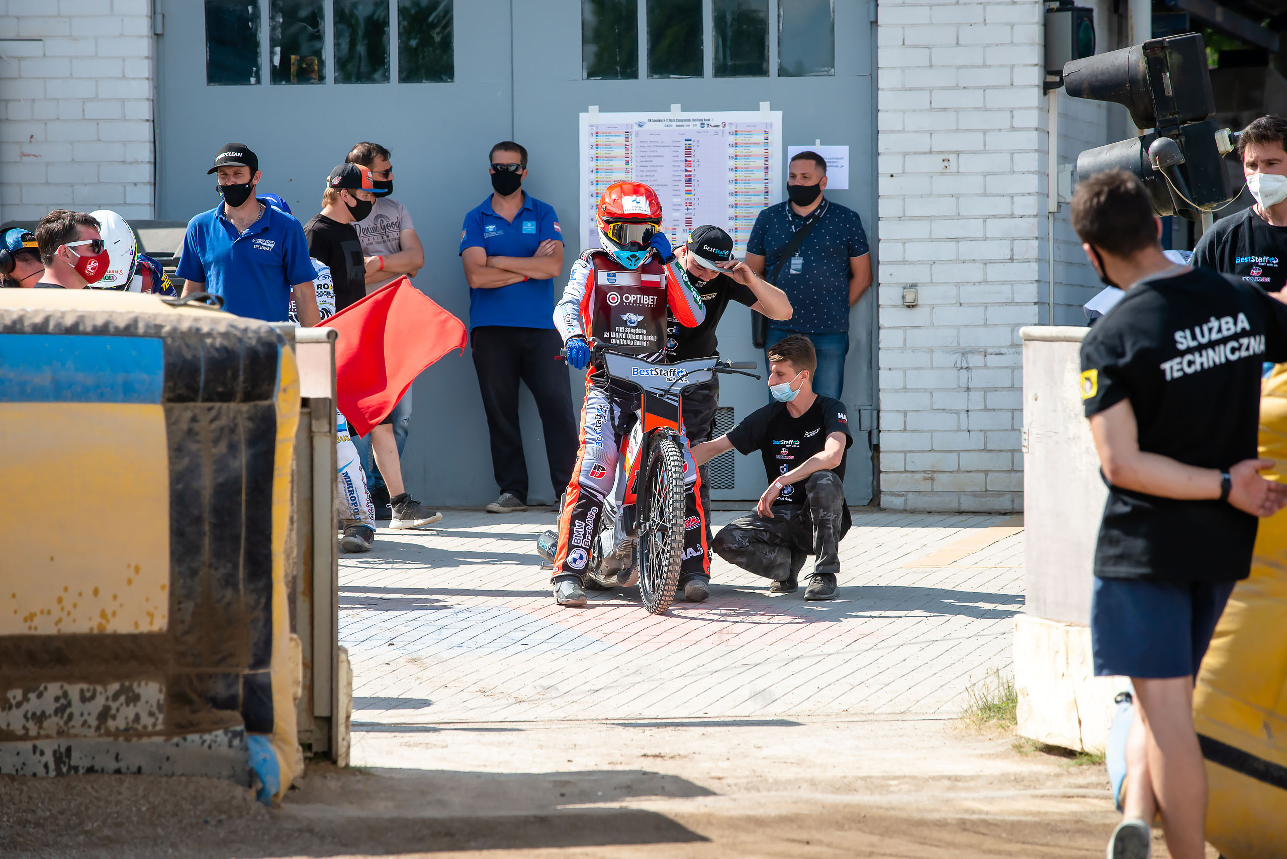 FIM Speedway U21 World Championship Qualifying Round 1 / 2021-06-12. Fotogrāfs Romualds Rubenis un Artemijs Stašāns