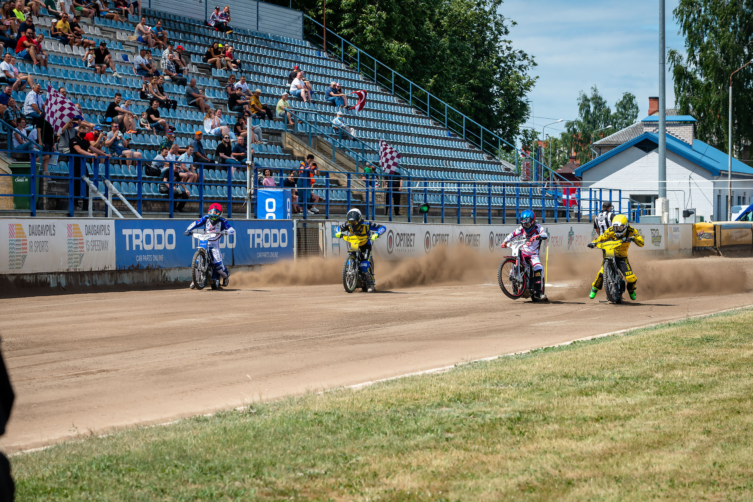Optibet Lokomotiv Daugavpils 55 — 34 SpecHouse PSŻ Poznań / 2021-07-04. Fotogrāfs Romualds Rubenis un Artemijs Stašāns