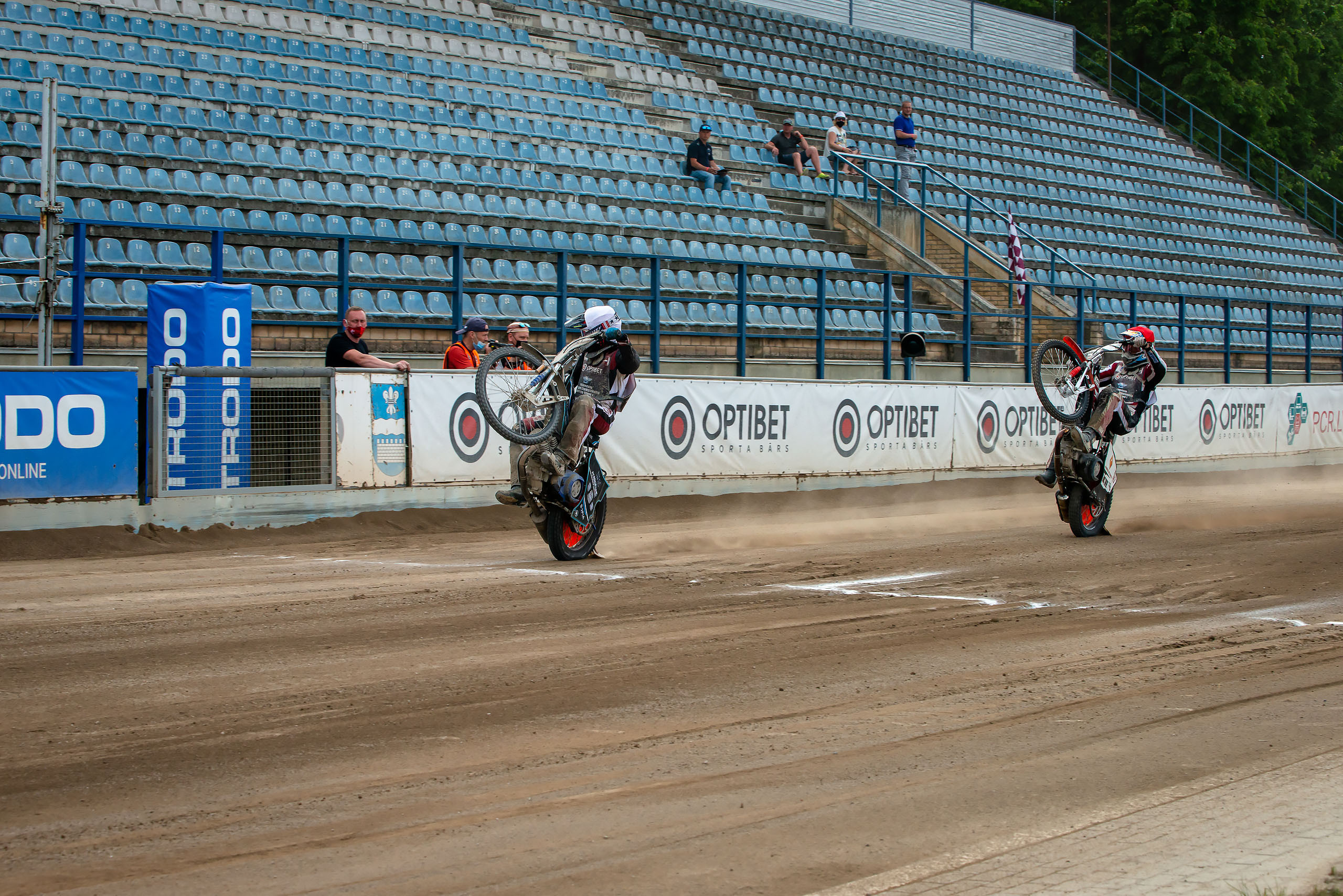 FIM Speedway U21 World Championship Qualifying Round 1 / 2021-06-12. Fotogrāfs Romualds Rubenis un Artemijs Stašāns
