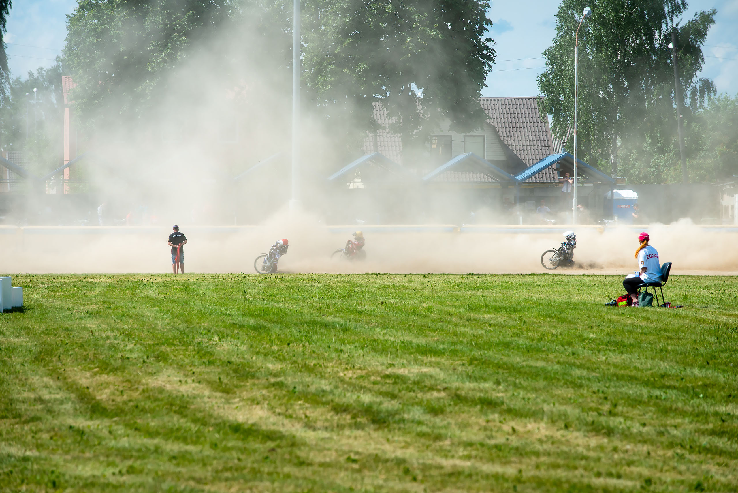 FIM Speedway U21 World Championship Qualifying Round 1 / 2021-06-12. Fotogrāfs Romualds Rubenis un Artemijs Stašāns