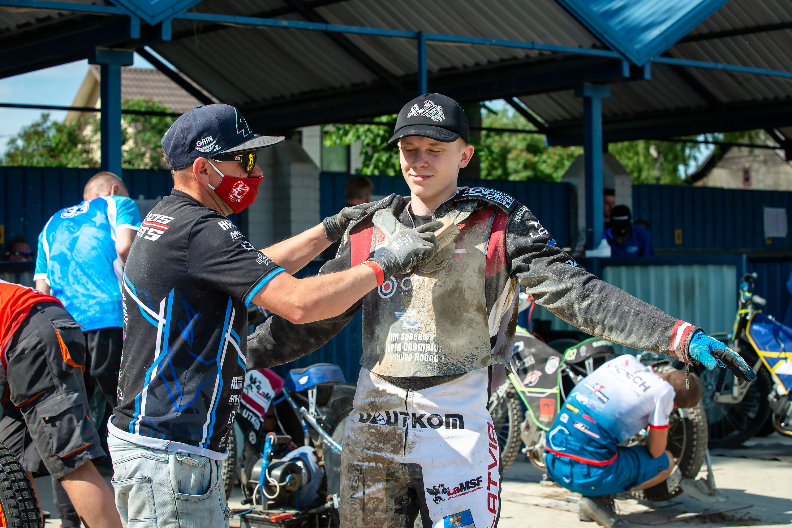 FIM Speedway U21 World Championship Qualifying Round 1 / 2021-06-12. Fotogrāfs Romualds Rubenis un Artemijs Stašāns