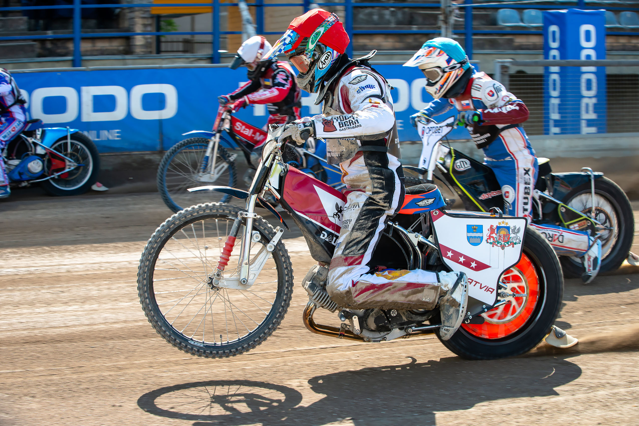 FIM Speedway U21 World Championship Qualifying Round 1 / 2021-06-12. Fotogrāfs Romualds Rubenis un Artemijs Stašāns