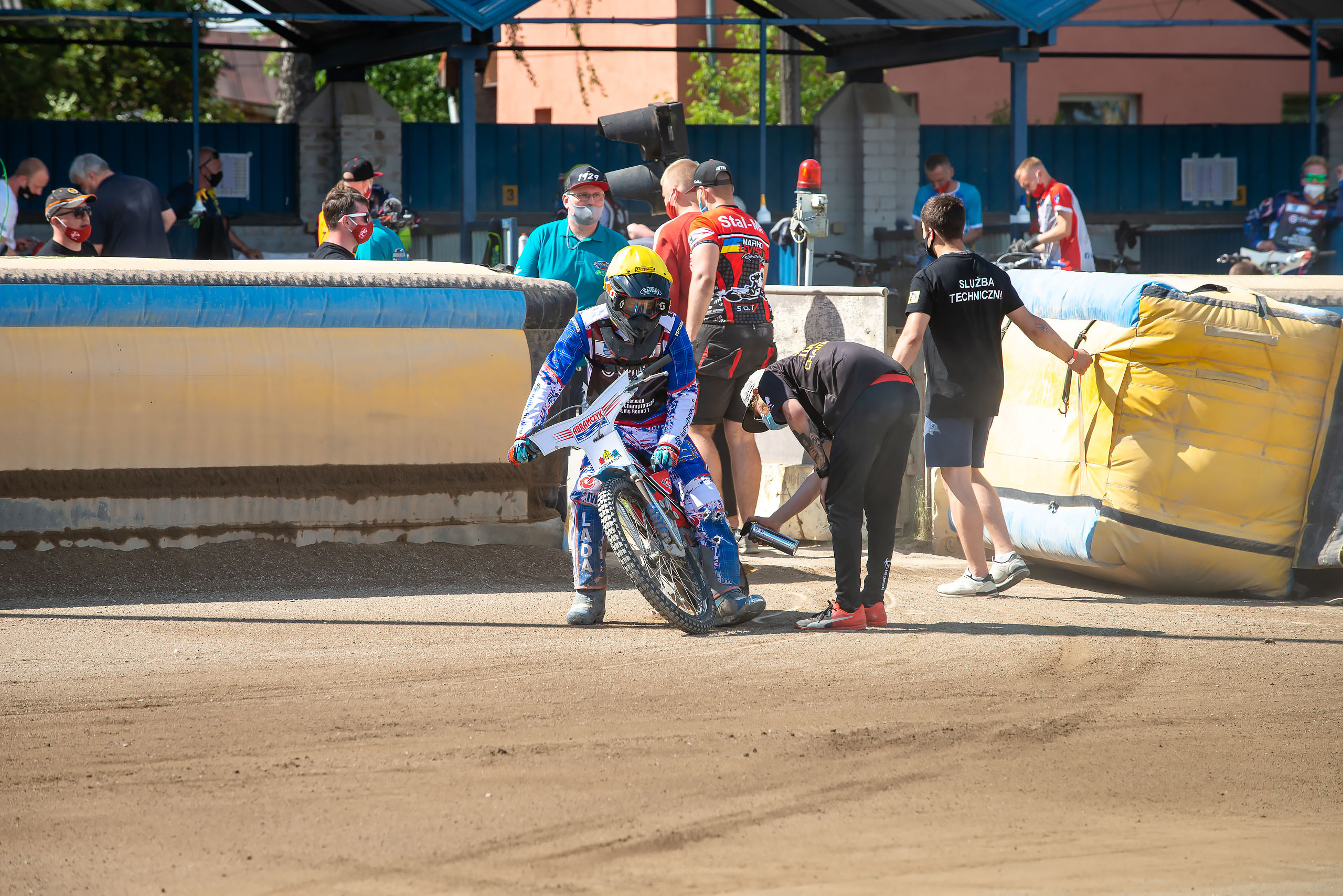 FIM Speedway U21 World Championship Qualifying Round 1 / 2021-06-12. Fotogrāfs Romualds Rubenis un Artemijs Stašāns