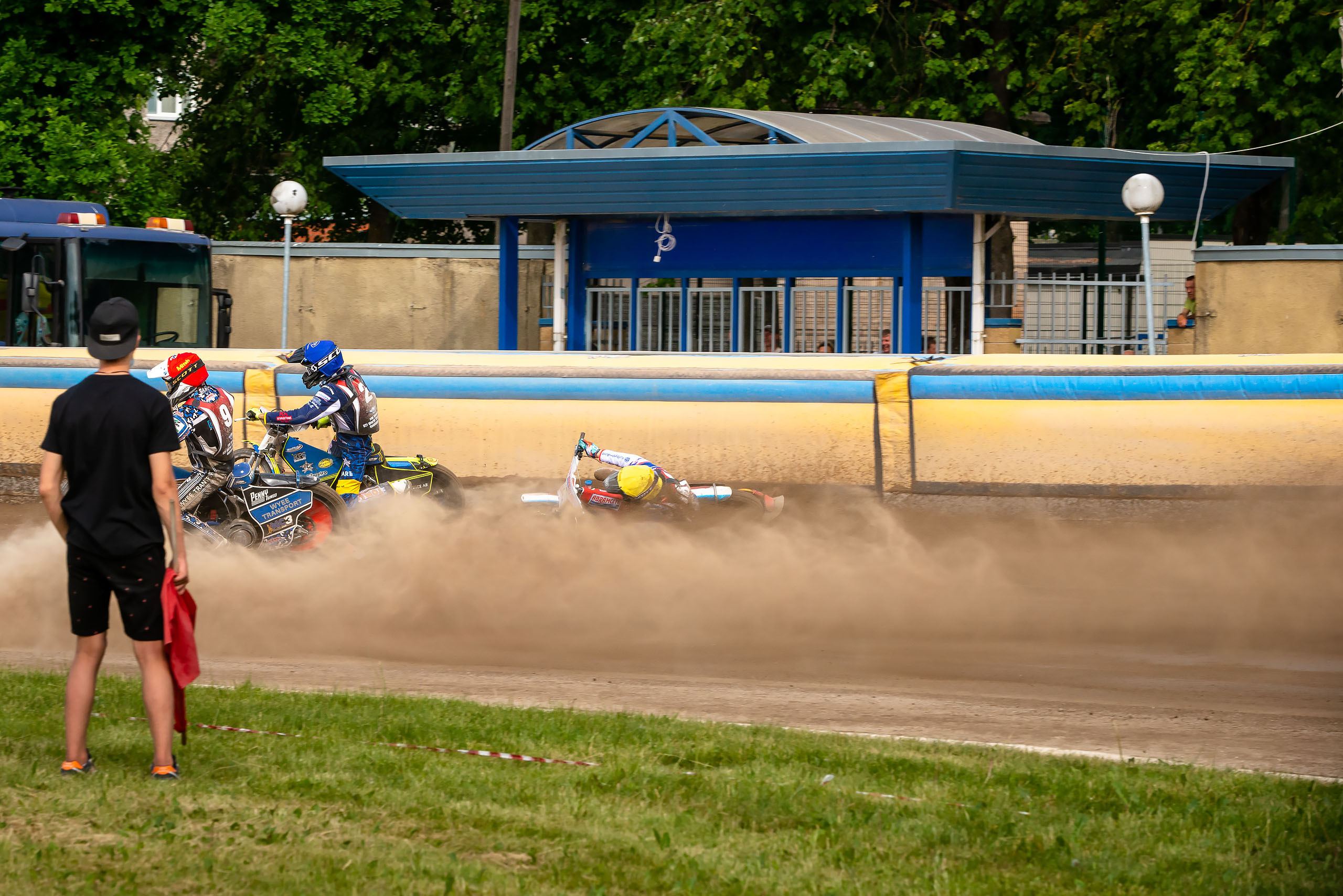 FIM Speedway U21 World Championship Qualifying Round 1 / 2021-06-12. Fotogrāfs Romualds Rubenis un Artemijs Stašāns