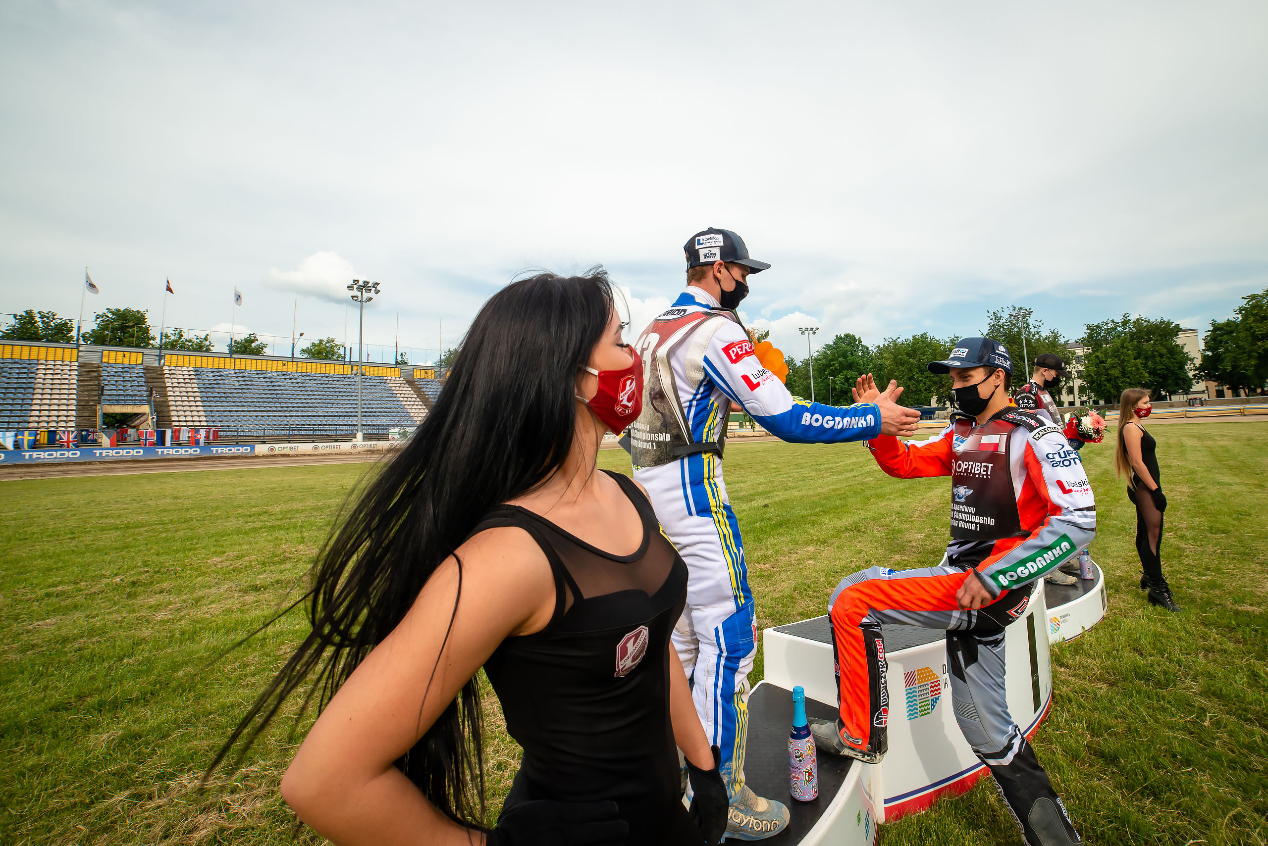 FIM Speedway U21 World Championship Qualifying Round 1 / 2021-06-12. Fotogrāfs Romualds Rubenis un Artemijs Stašāns