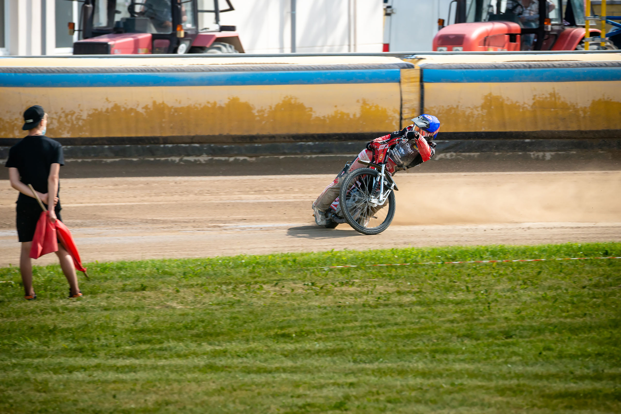 FIM Speedway U21 World Championship Qualifying Round 1 / 2021-06-12. Fotogrāfs Romualds Rubenis un Artemijs Stašāns