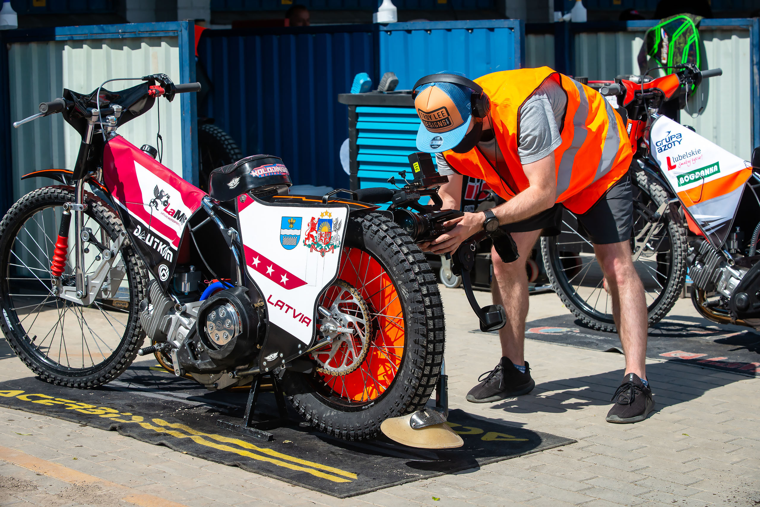 FIM Speedway U21 World Championship Qualifying Round 1 / 2021-06-12. Fotogrāfs Romualds Rubenis un Artemijs Stašāns