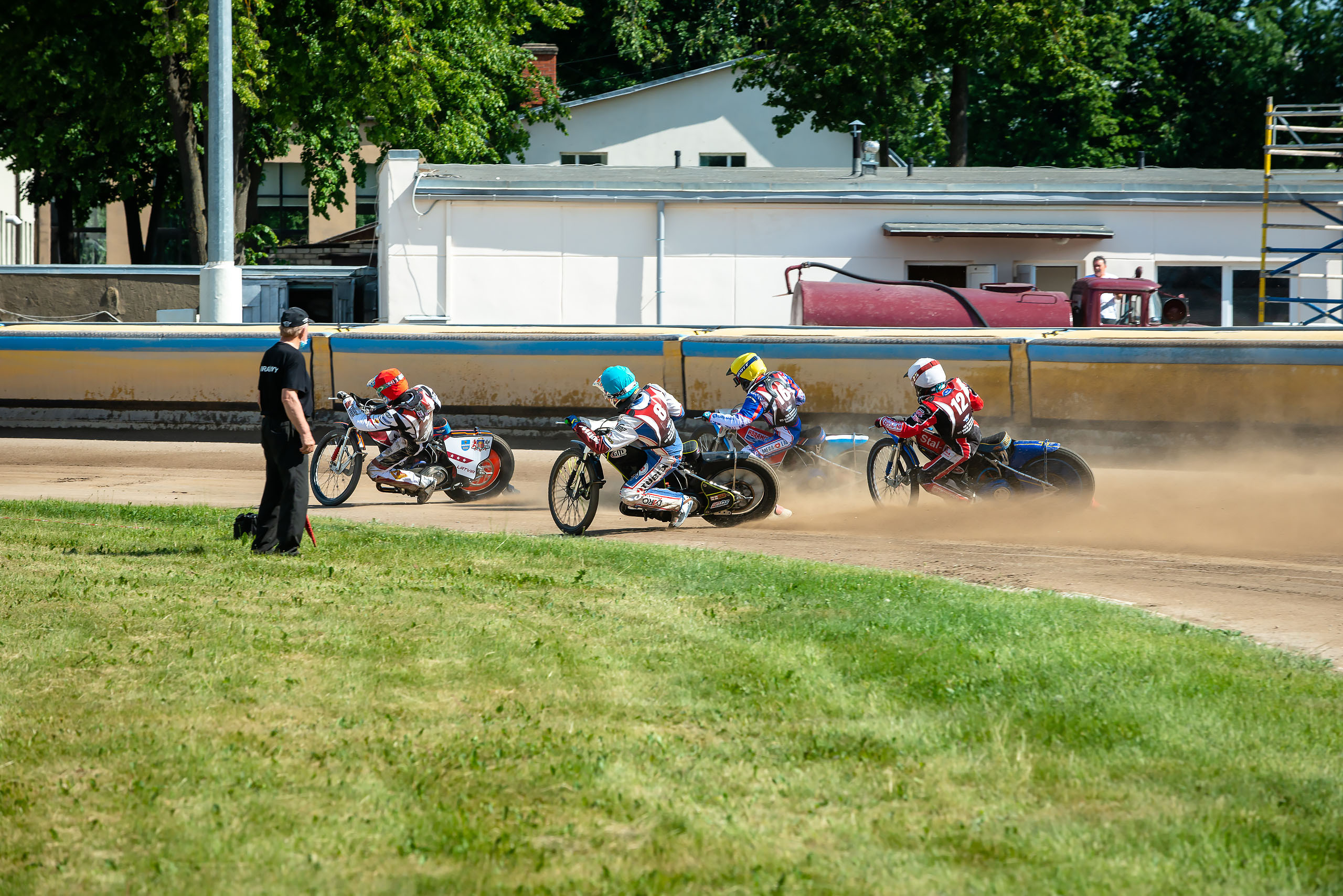 FIM Speedway U21 World Championship Qualifying Round 1 / 2021-06-12. Fotogrāfs Romualds Rubenis un Artemijs Stašāns