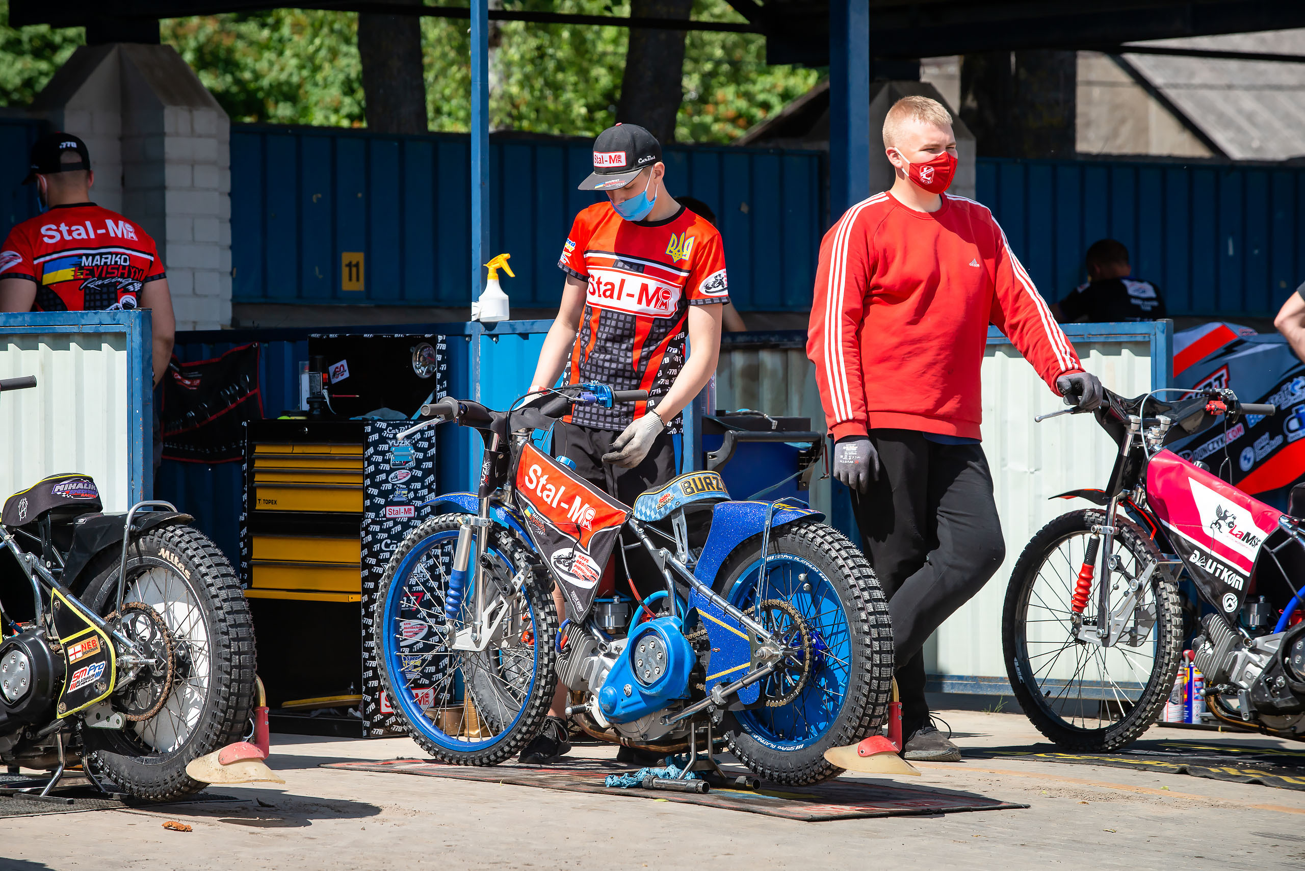 FIM Speedway U21 World Championship Qualifying Round 1 / 2021-06-12. Fotogrāfs Romualds Rubenis un Artemijs Stašāns