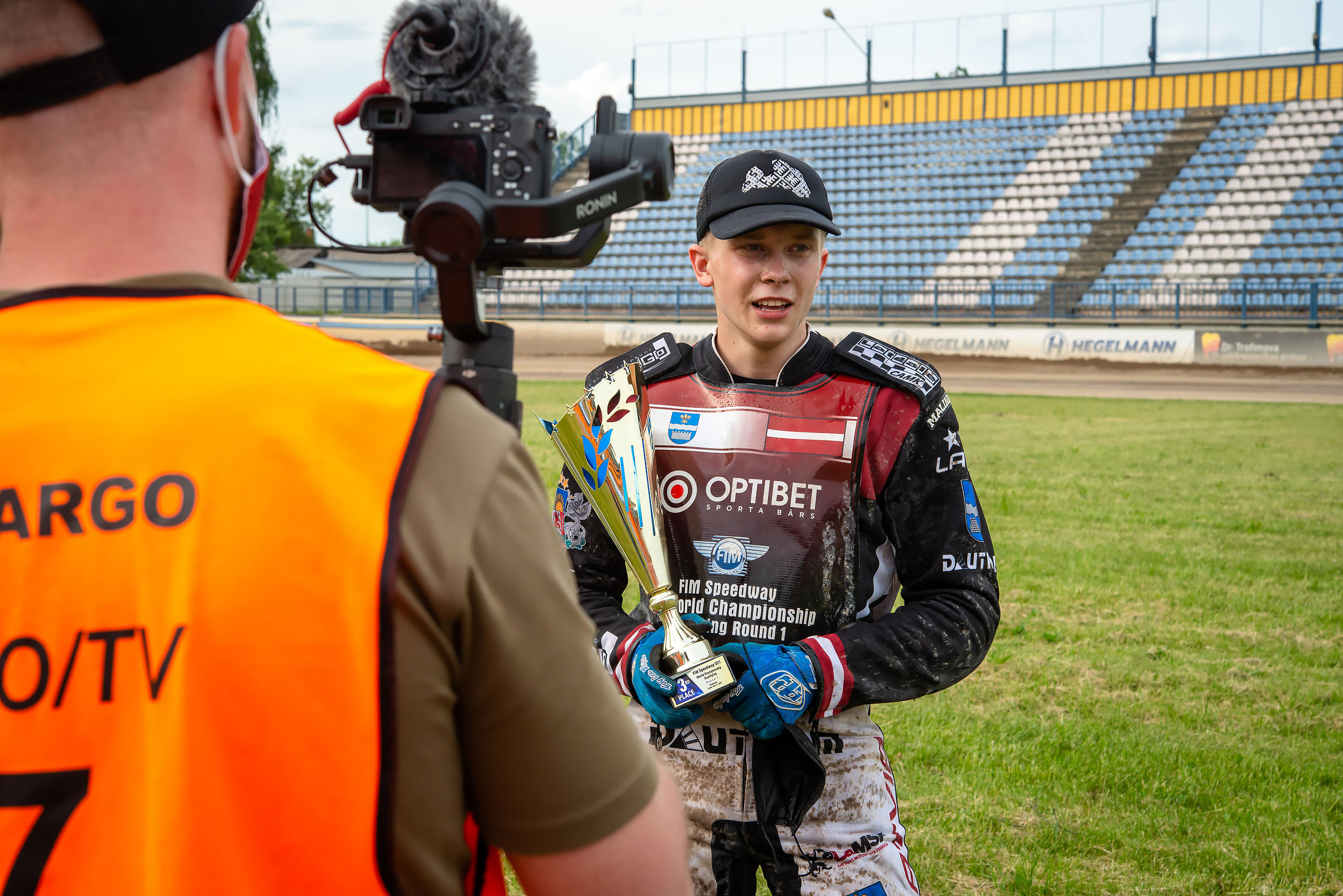 FIM Speedway U21 World Championship Qualifying Round 1 / 2021-06-12. Fotogrāfs Romualds Rubenis un Artemijs Stašāns