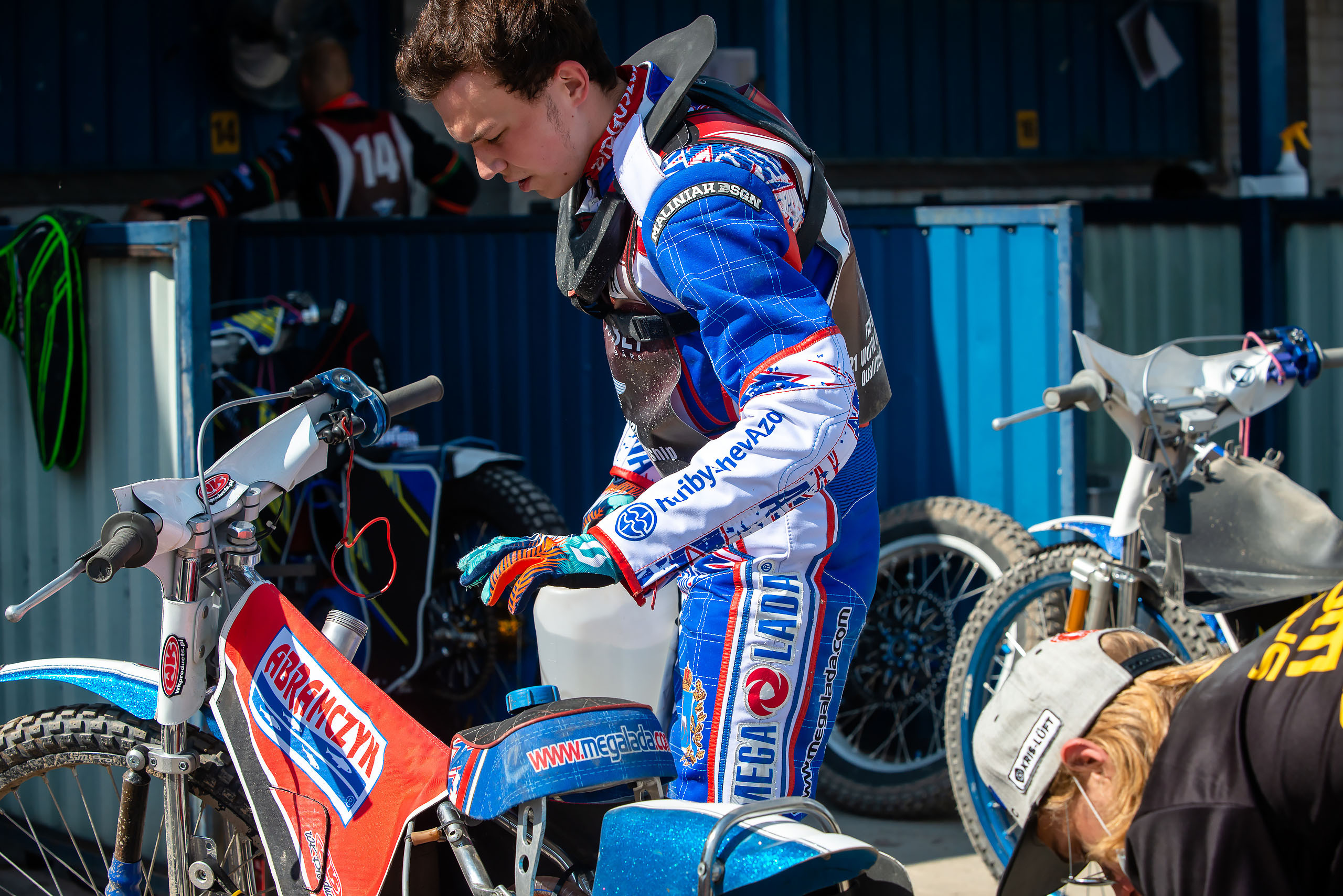 FIM Speedway U21 World Championship Qualifying Round 1 / 2021-06-12. Fotogrāfs Romualds Rubenis un Artemijs Stašāns