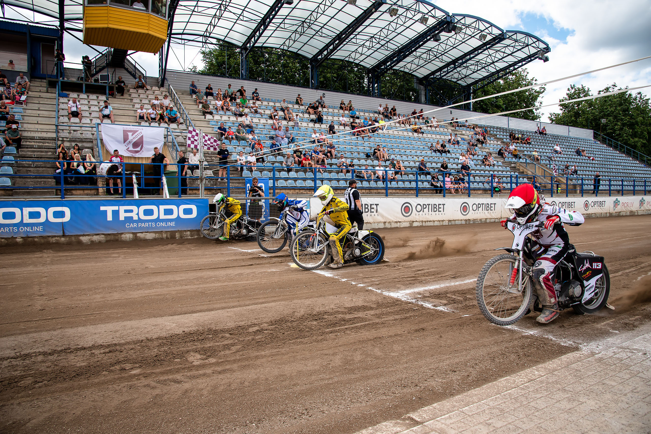 Optibet Lokomotiv Daugavpils 55 — 34 SpecHouse PSŻ Poznań / 2021-07-04. Fotogrāfs Romualds Rubenis un Artemijs Stašāns