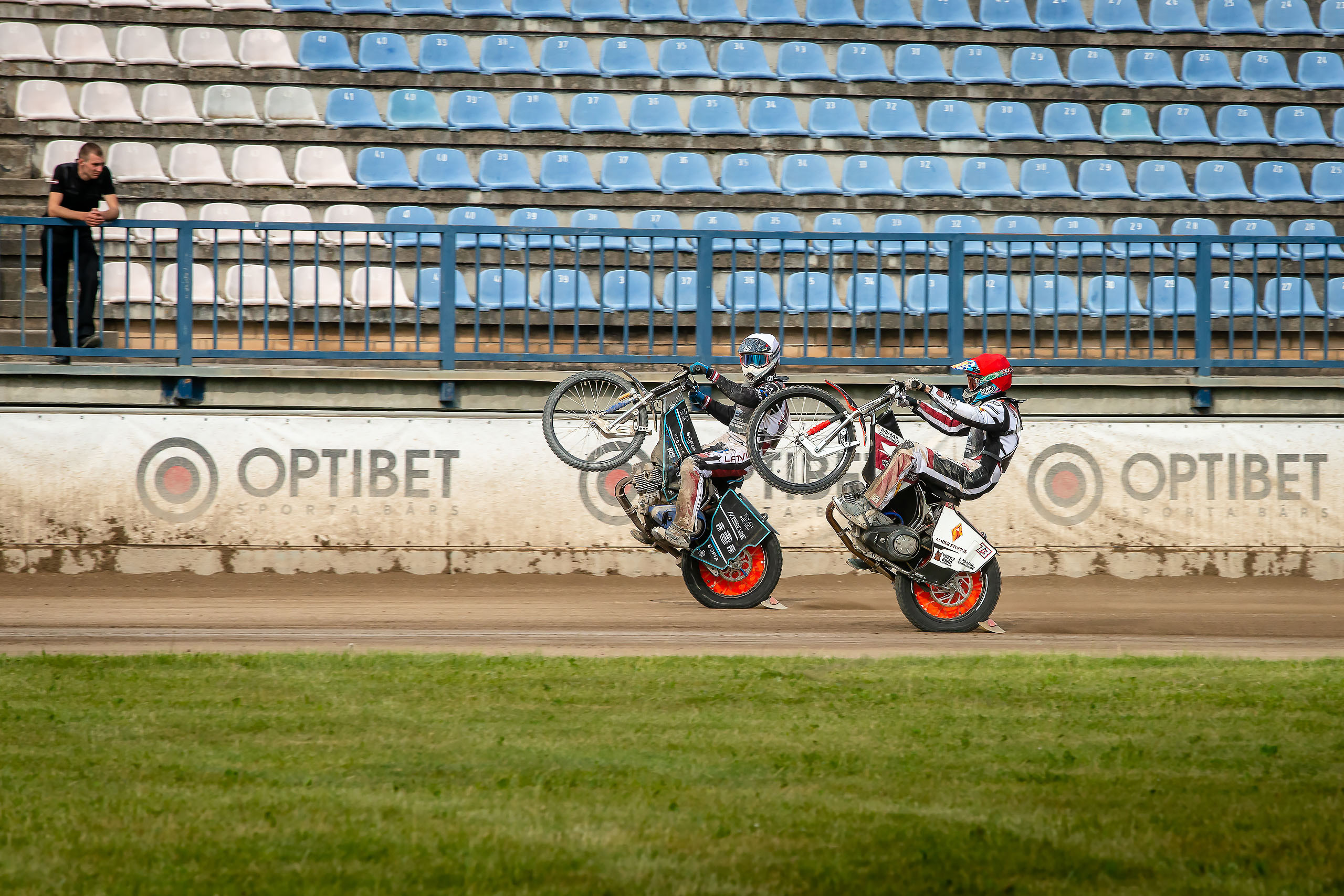 FIM Speedway U21 World Championship Qualifying Round 1 / 2021-06-12. Fotogrāfs Romualds Rubenis un Artemijs Stašāns
