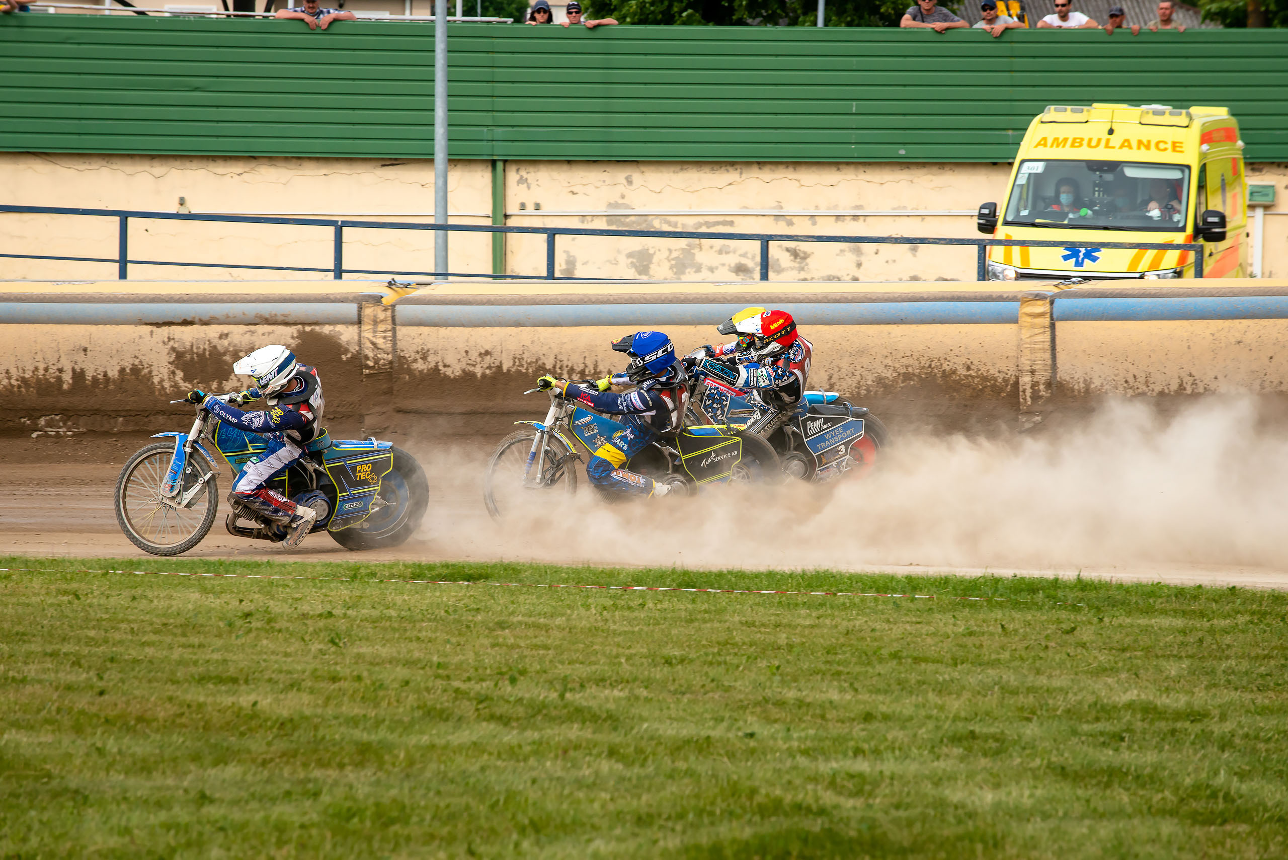 FIM Speedway U21 World Championship Qualifying Round 1 / 2021-06-12. Fotogrāfs Romualds Rubenis un Artemijs Stašāns