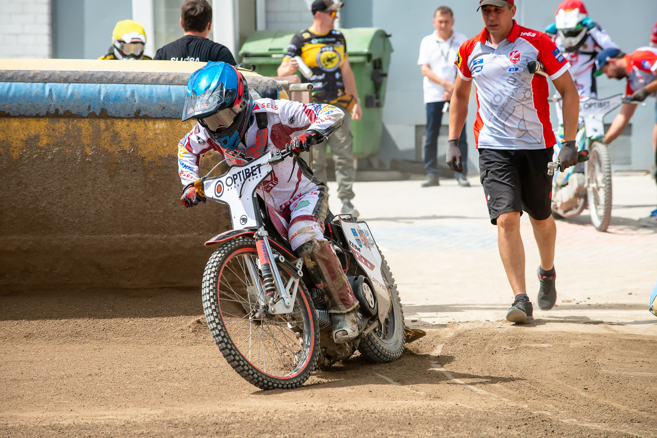 Optibet Lokomotiv Daugavpils 55 — 34 SpecHouse PSŻ Poznań / 2021-07-04. Fotogrāfs Romualds Rubenis un Artemijs Stašāns
