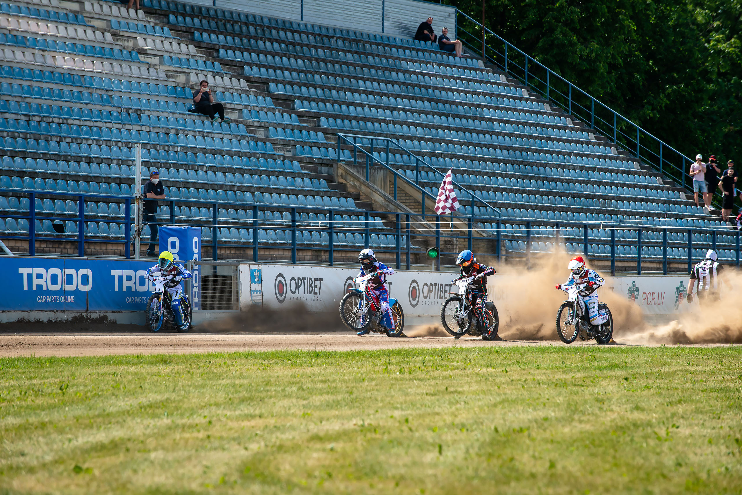 FIM Speedway U21 World Championship Qualifying Round 1 / 2021-06-12. Fotogrāfs Romualds Rubenis un Artemijs Stašāns