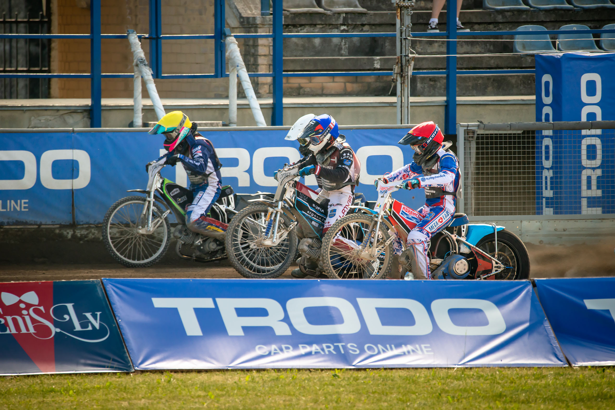 FIM Speedway U21 World Championship Qualifying Round 1 / 2021-06-12. Fotogrāfs Romualds Rubenis un Artemijs Stašāns