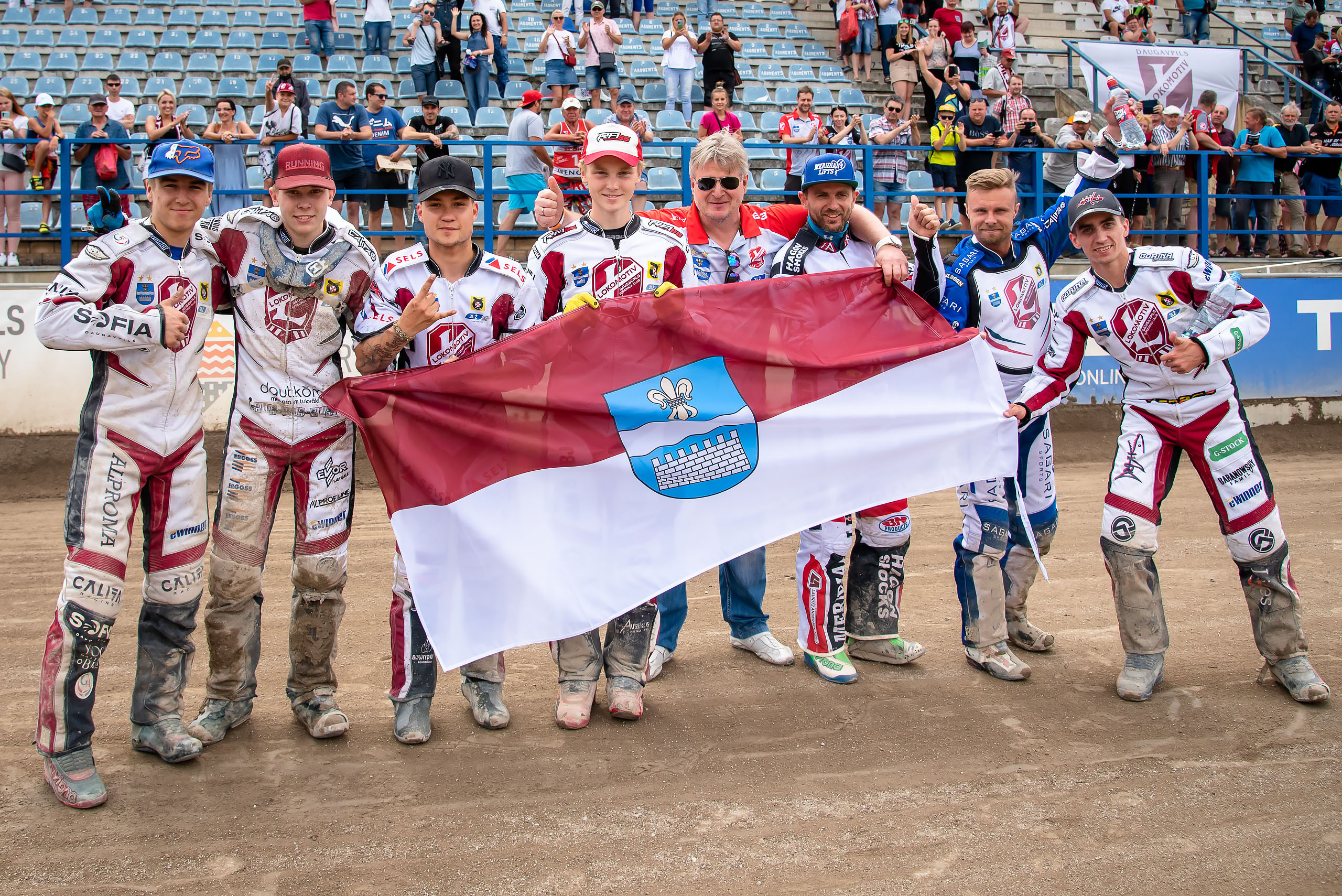 Optibet Lokomotiv Daugavpils 55 — 34 SpecHouse PSŻ Poznań / 2021-07-04. Fotogrāfs Romualds Rubenis un Artemijs Stašāns