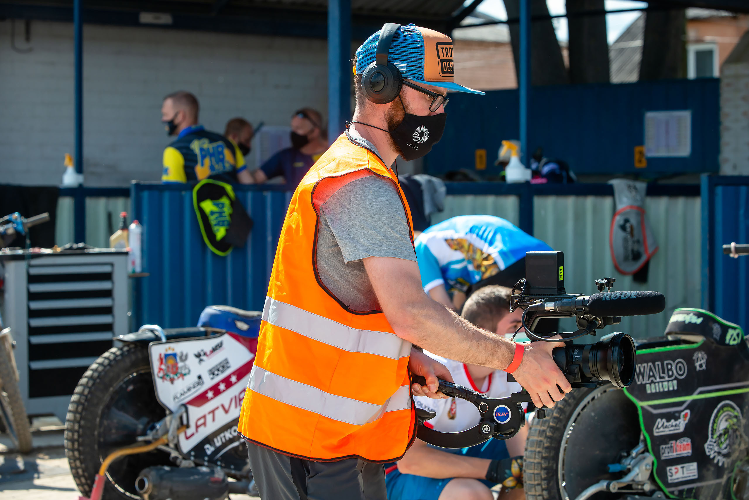 FIM Speedway U21 World Championship Qualifying Round 1 / 2021-06-12. Fotogrāfs Romualds Rubenis un Artemijs Stašāns