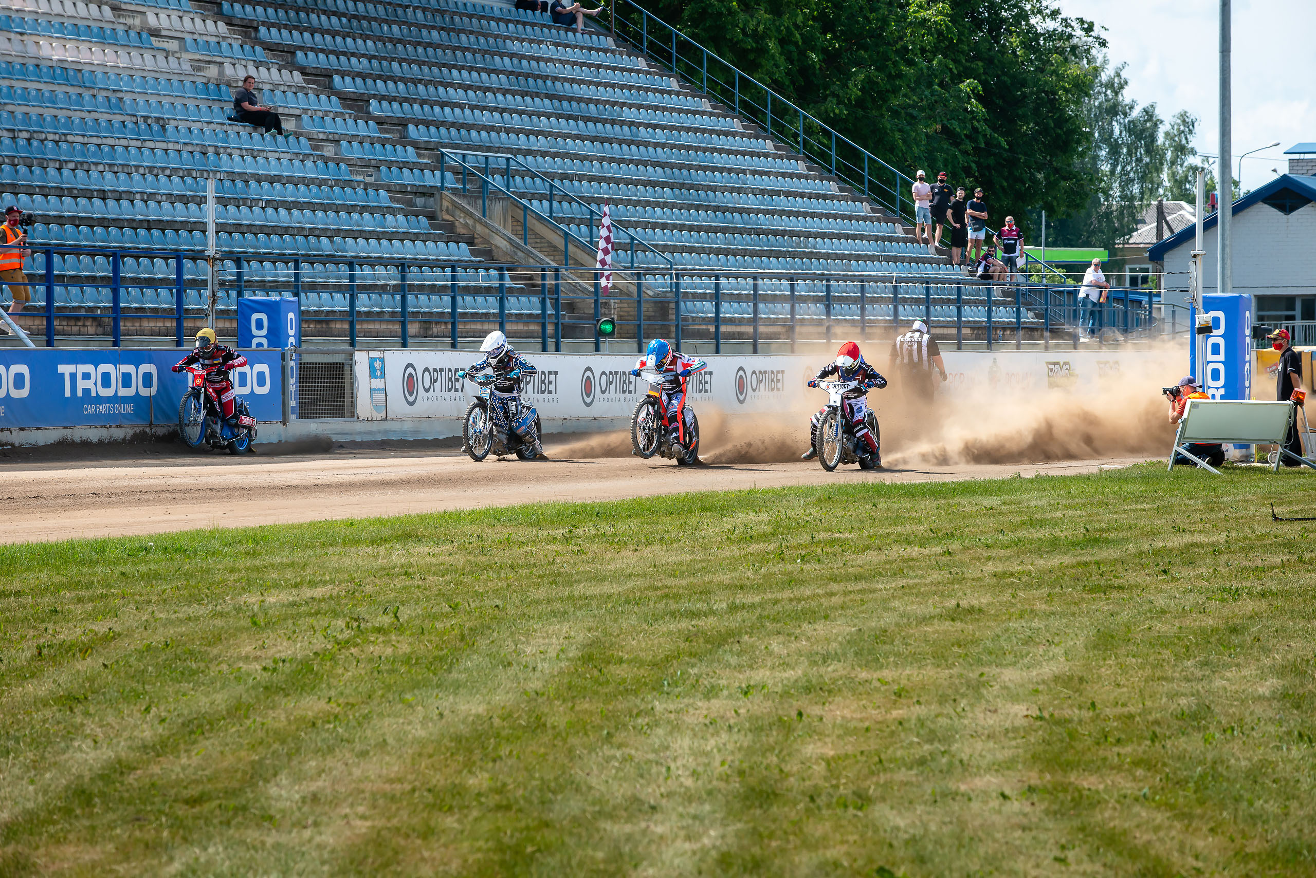 FIM Speedway U21 World Championship Qualifying Round 1 / 2021-06-12. Fotogrāfs Romualds Rubenis un Artemijs Stašāns