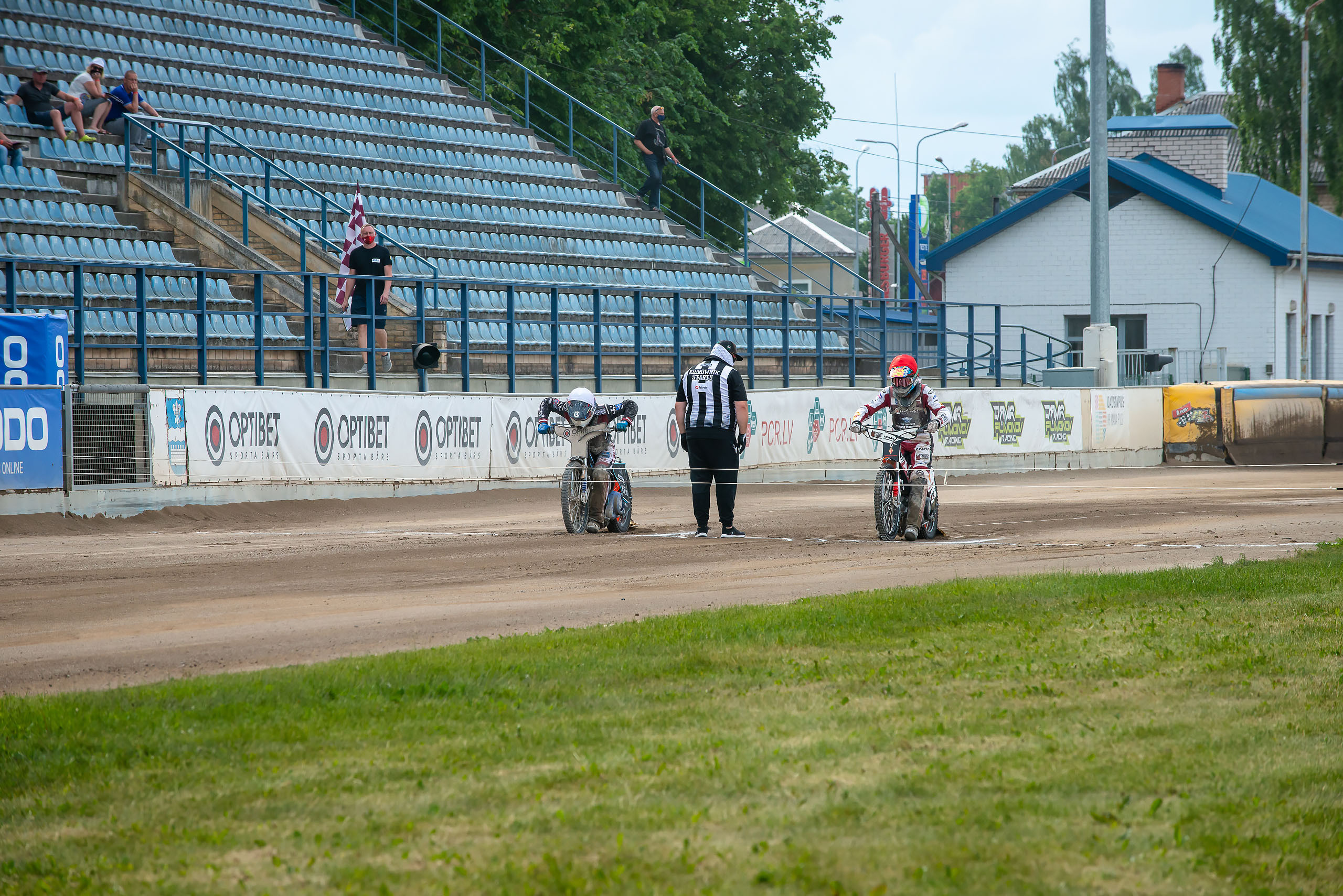 FIM Speedway U21 World Championship Qualifying Round 1 / 2021-06-12. Fotogrāfs Romualds Rubenis un Artemijs Stašāns