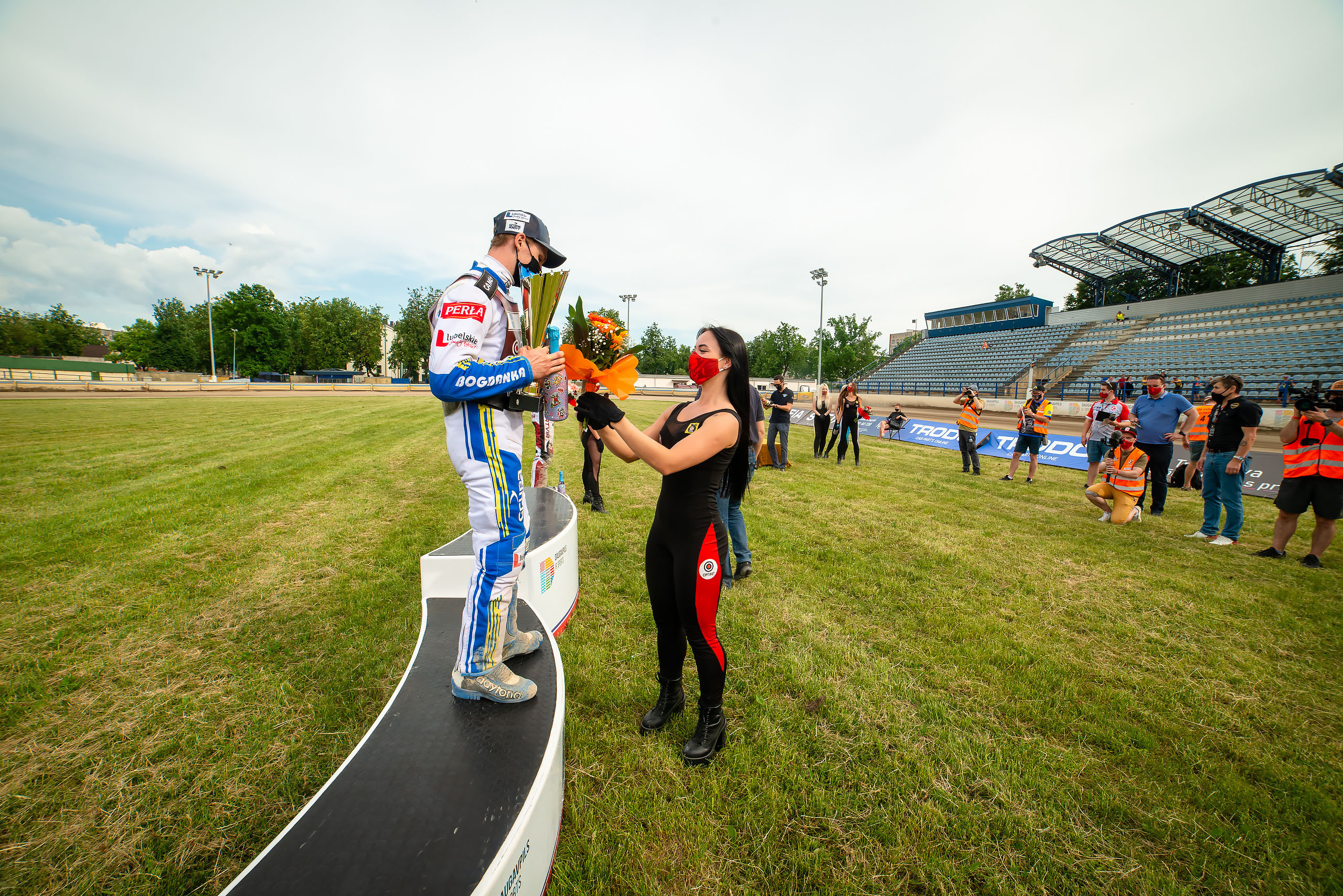 FIM Speedway U21 World Championship Qualifying Round 1 / 2021-06-12. Fotogrāfs Romualds Rubenis un Artemijs Stašāns
