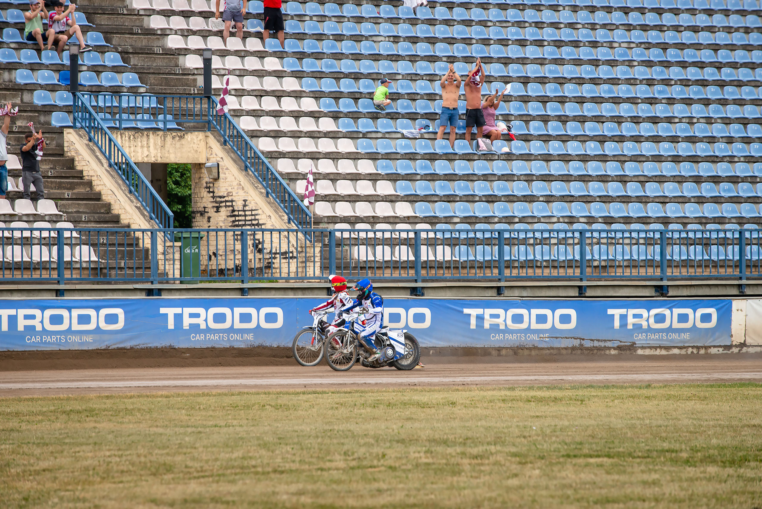 Optibet Lokomotiv Daugavpils 55 — 34 SpecHouse PSŻ Poznań / 2021-07-04. Fotogrāfs Romualds Rubenis un Artemijs Stašāns