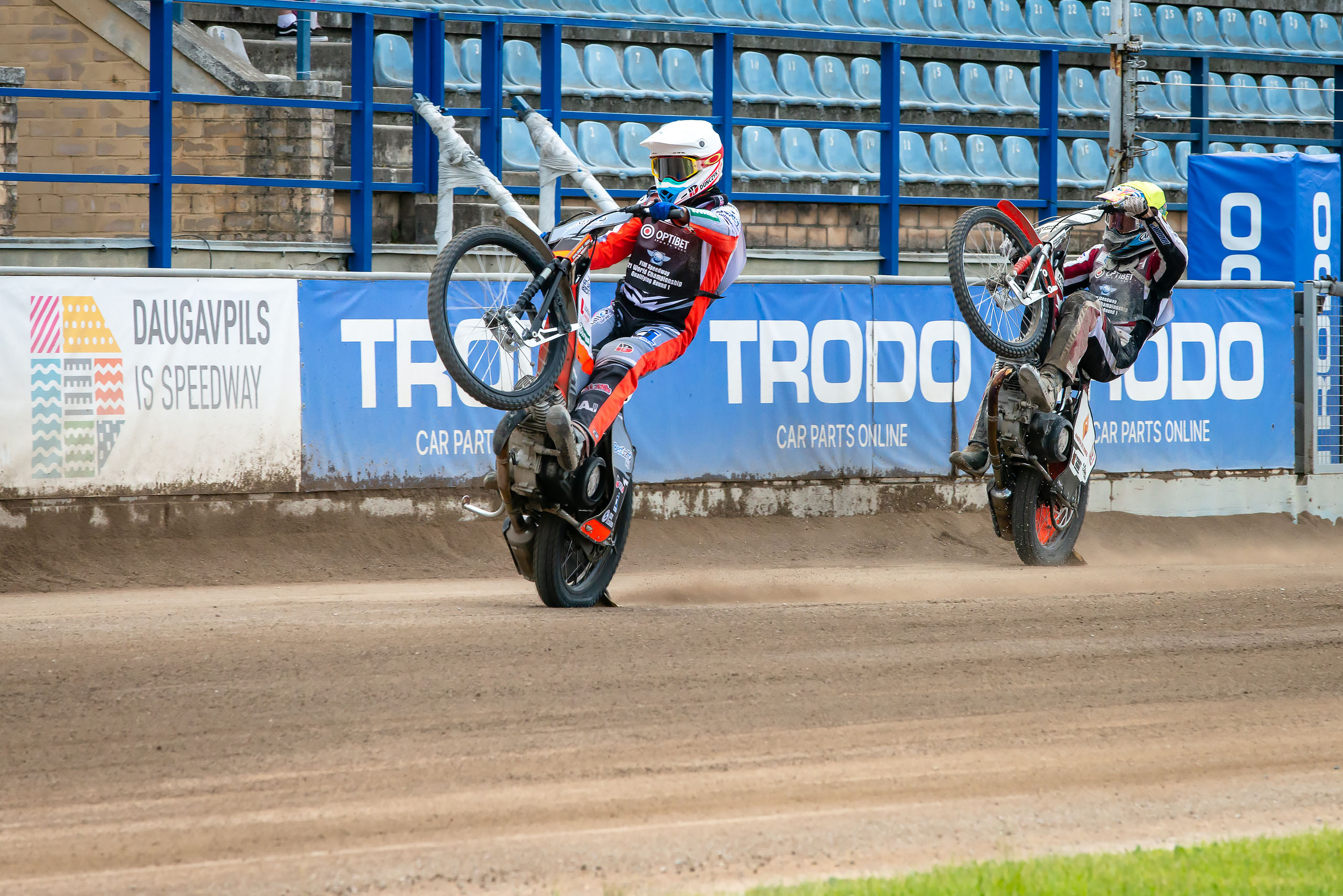 FIM Speedway U21 World Championship Qualifying Round 1 / 2021-06-12. Fotogrāfs Romualds Rubenis un Artemijs Stašāns