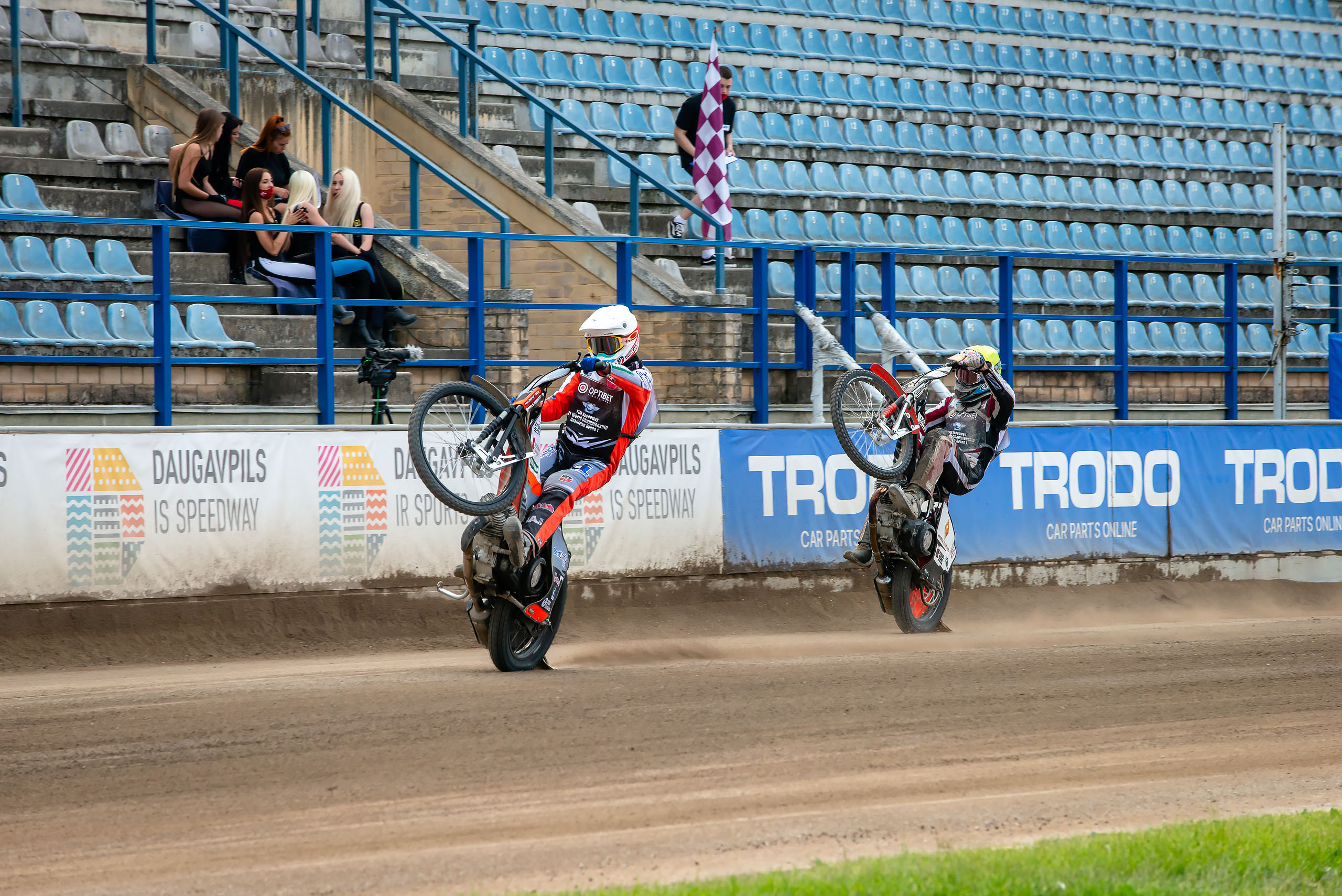 FIM Speedway U21 World Championship Qualifying Round 1 / 2021-06-12. Fotogrāfs Romualds Rubenis un Artemijs Stašāns