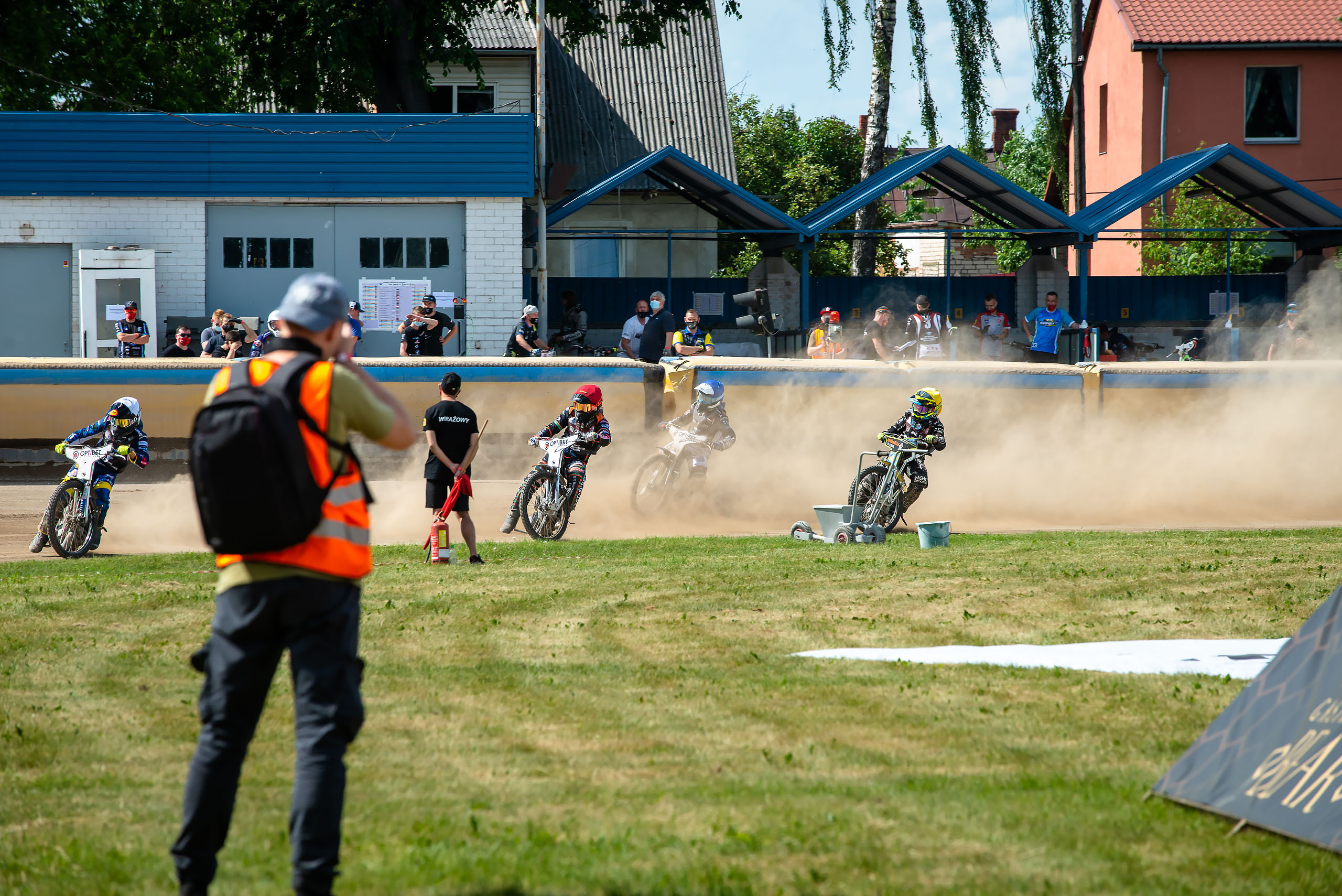FIM Speedway U21 World Championship Qualifying Round 1 / 2021-06-12. Fotogrāfs Romualds Rubenis un Artemijs Stašāns