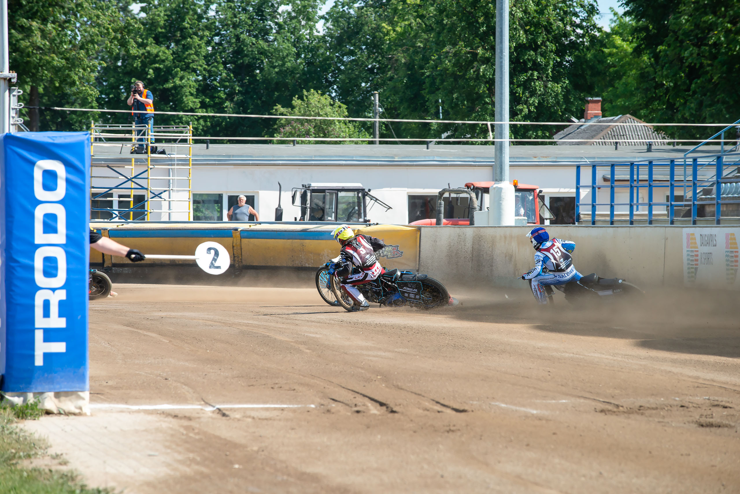 FIM Speedway U21 World Championship Qualifying Round 1 / 2021-06-12. Fotogrāfs Romualds Rubenis un Artemijs Stašāns