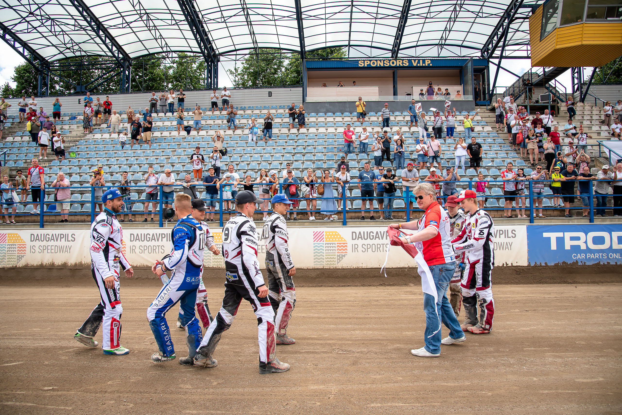 Optibet Lokomotiv Daugavpils 55 — 34 SpecHouse PSŻ Poznań / 2021-07-04. Fotogrāfs Romualds Rubenis un Artemijs Stašāns