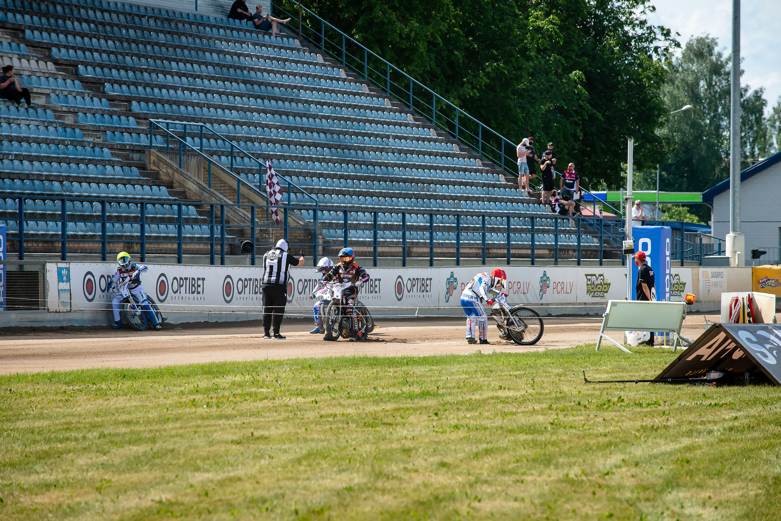 FIM Speedway U21 World Championship Qualifying Round 1 / 2021-06-12. Fotogrāfs Romualds Rubenis un Artemijs Stašāns